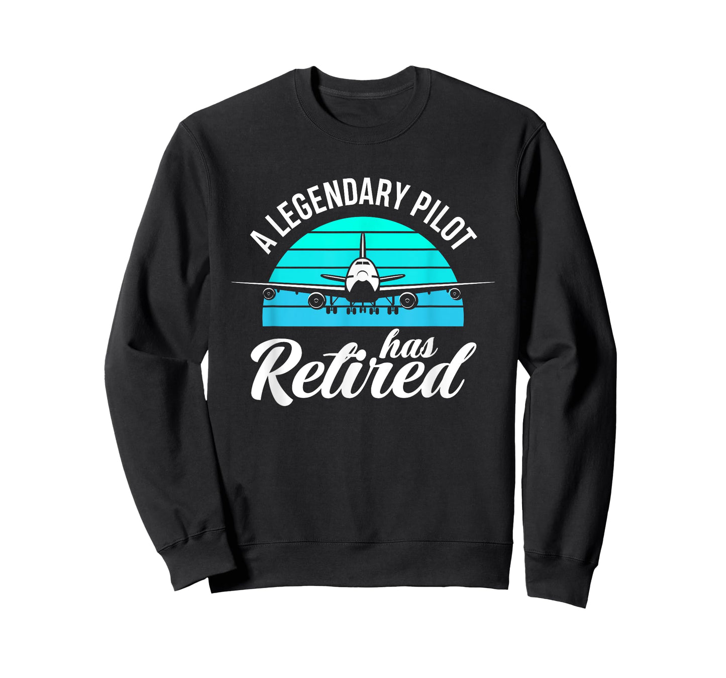 A Legendary Pilot Has Retired Funny Pilot Retirement T-Shirt