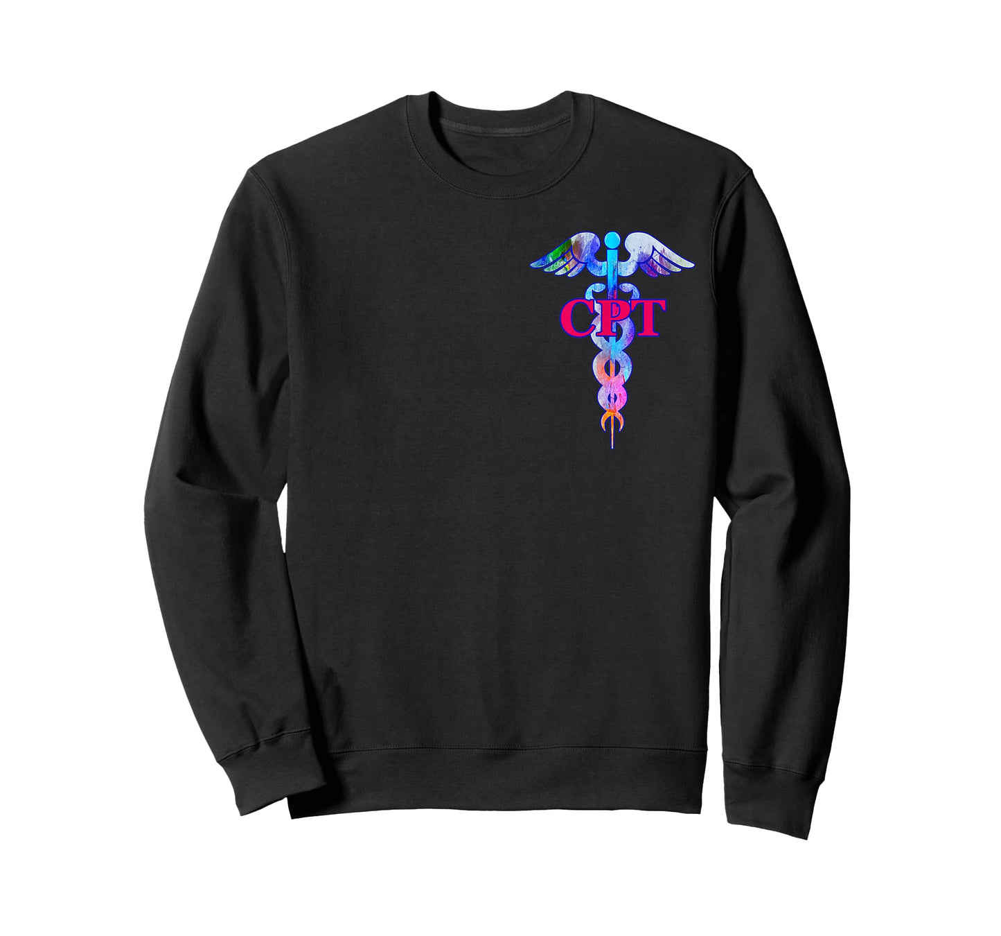 Certified Phlebotomy Technician CPT Caduceus Medical Symbol T-Shirt