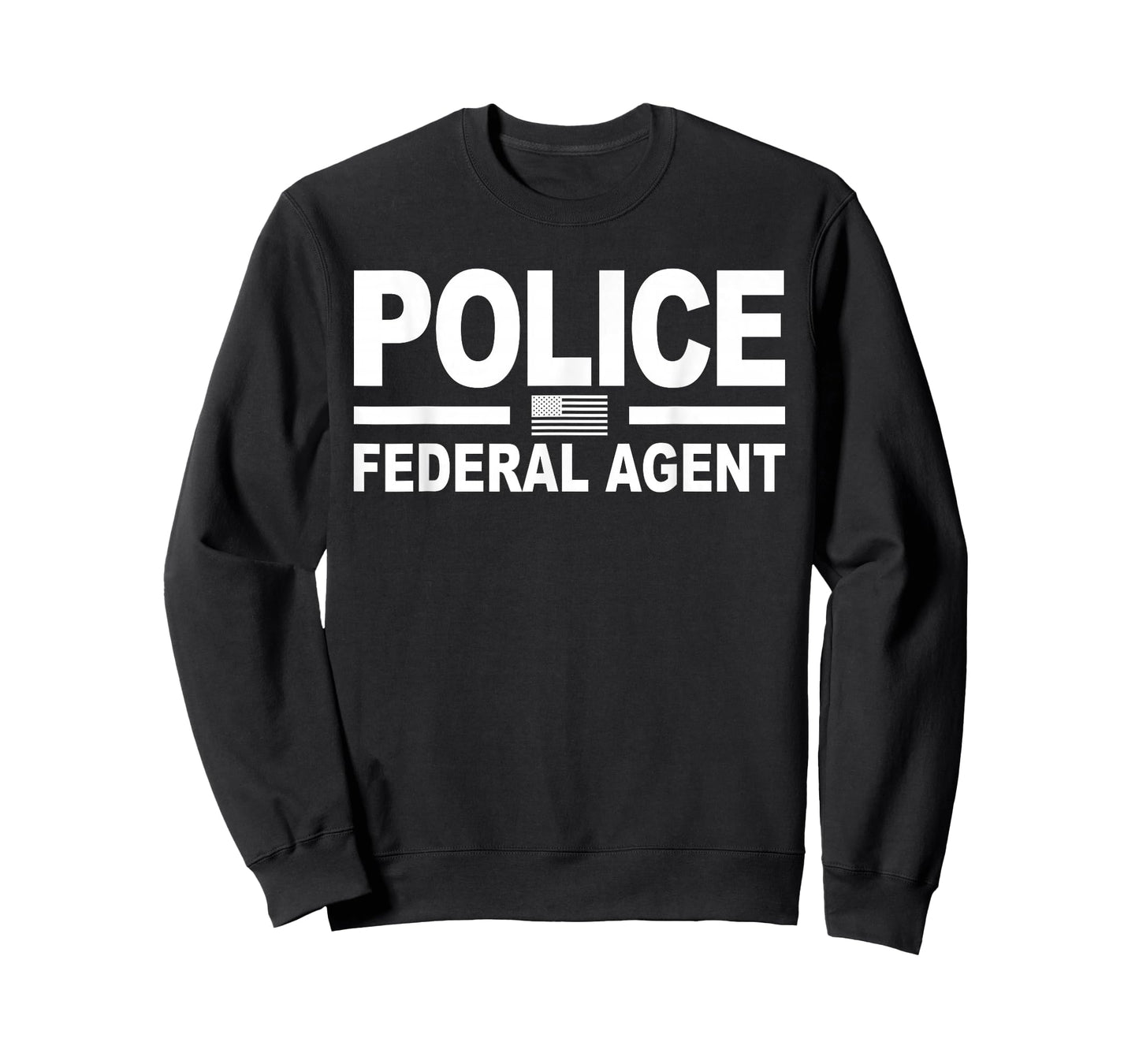 Federal Agent Police Officer USA Flag Uniform Costume TEE T-Shirt