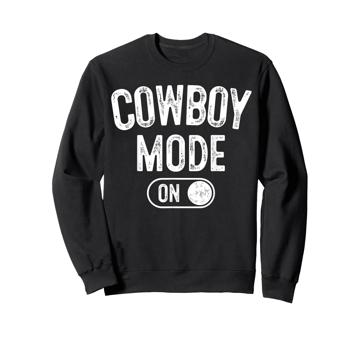 Cowboy Mode On Costume Funny Farmer Rodeo Gift Rancher T-Shirt