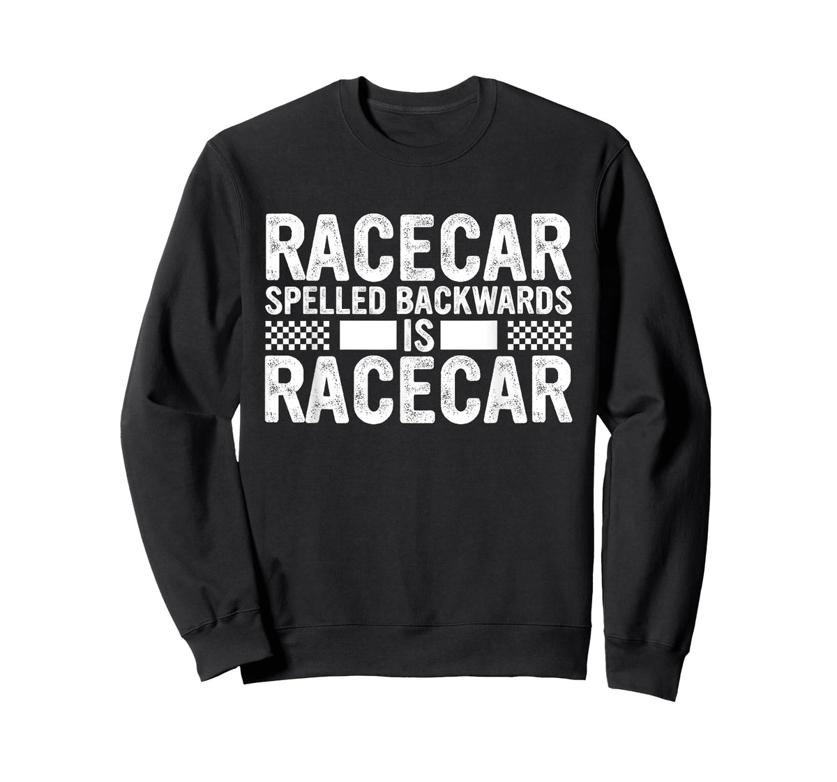 Racecar Spelled Backwards Mechanic Funny Car Racing Saying T-Shirt