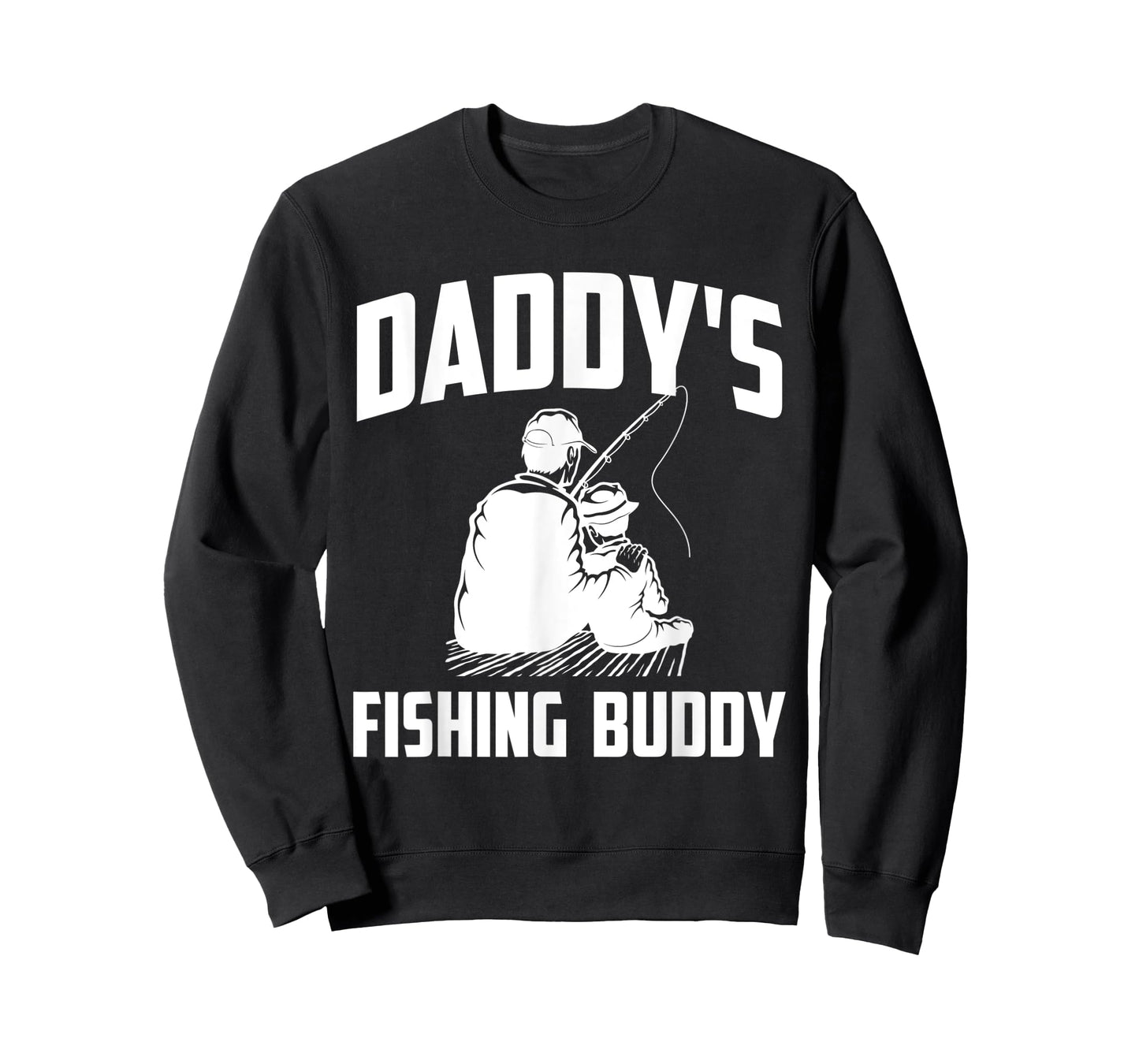 Daddys Fishing Buddy Funny Fish Hunting T-Shirt