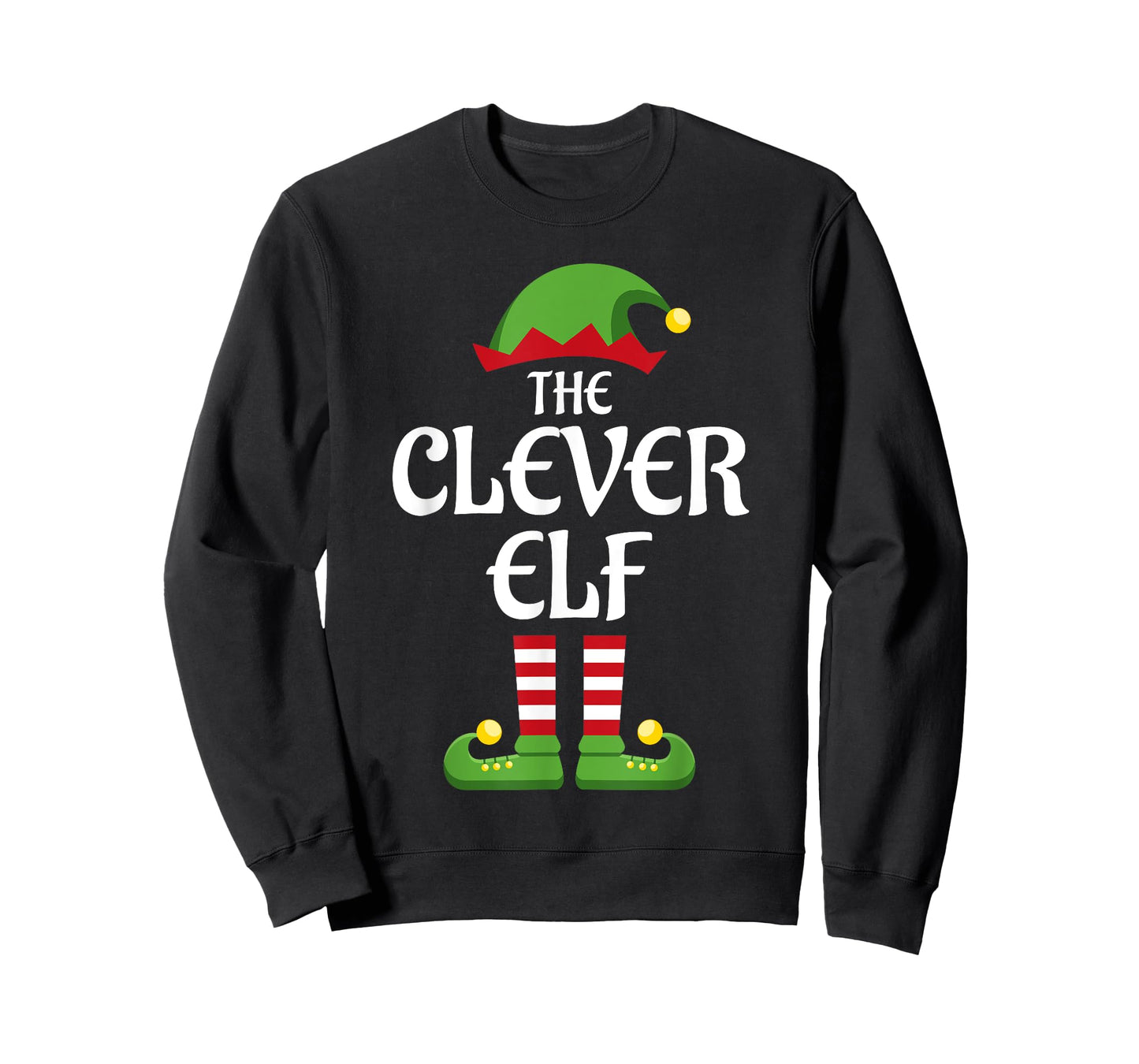 Clever Elf Family Matching Group Christmas Smart T-Shirt