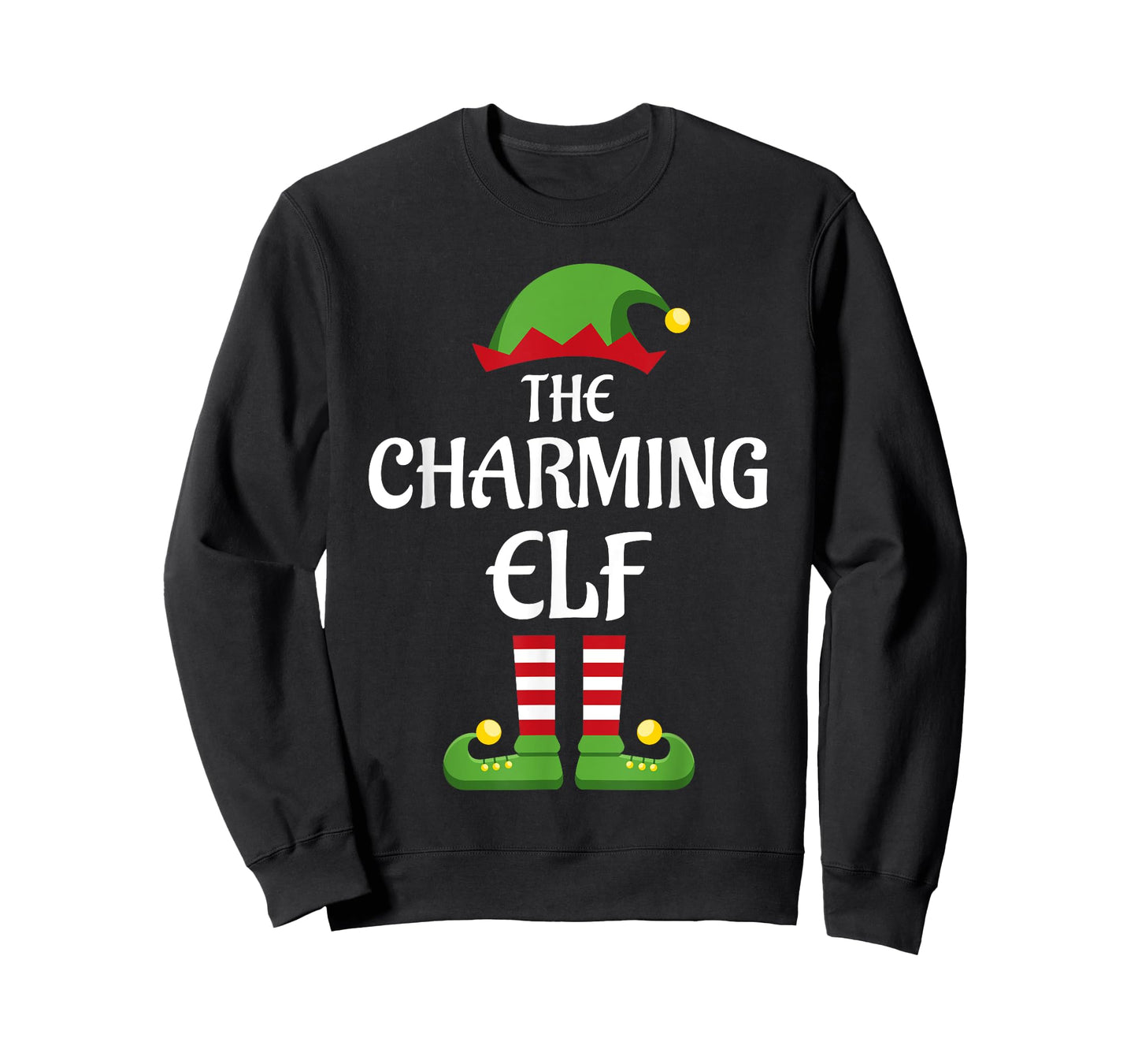 Charming Elf Family Matching Group Christmas T-Shirt