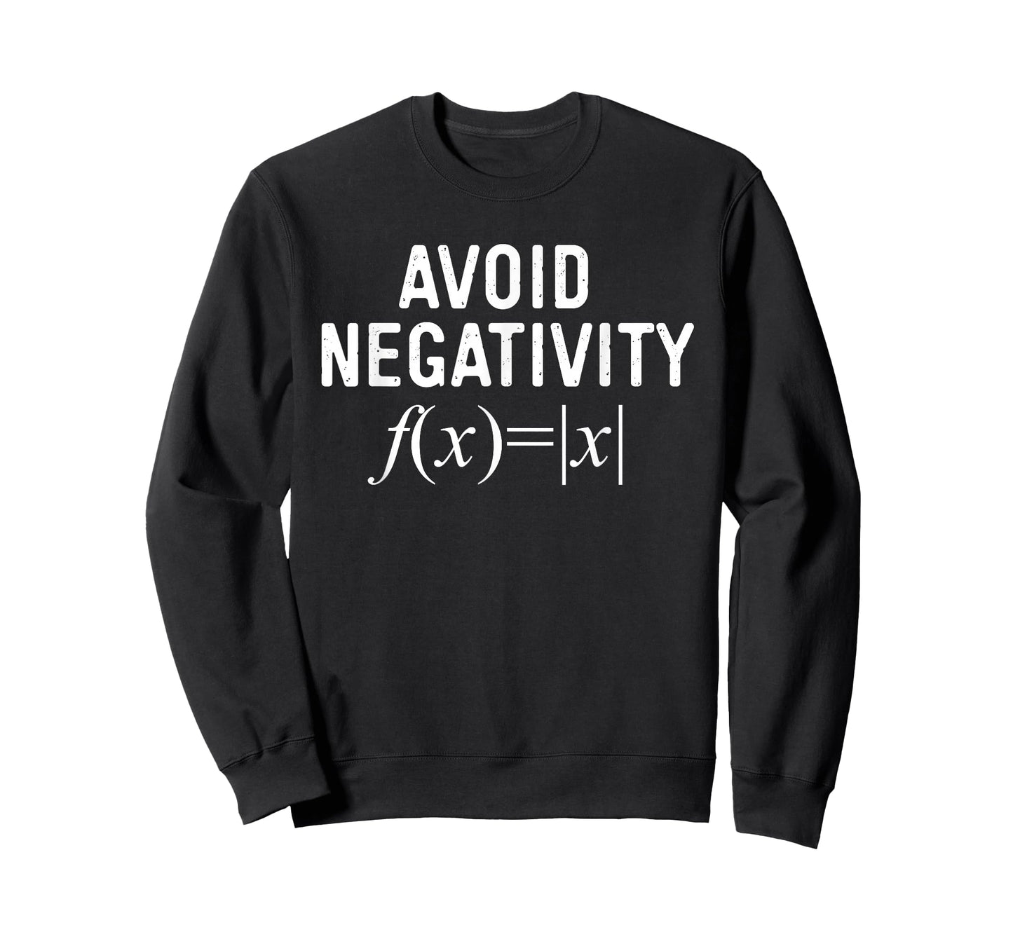 Avoid Negativity Math Equation Teacher Funny Gift Men Women T-Shirt