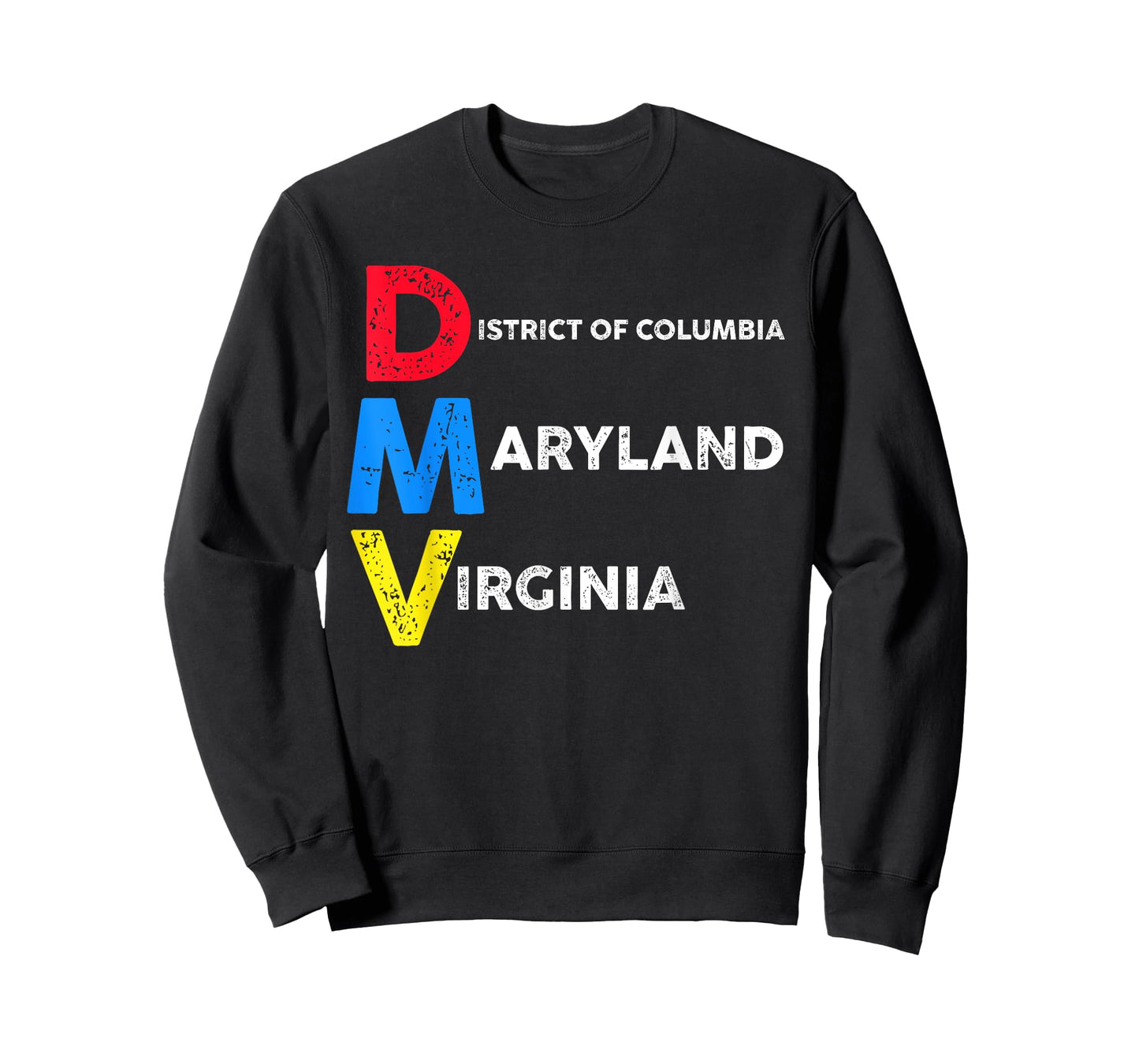 DMV native aka DC, Maryland and Virginia T-Shirt