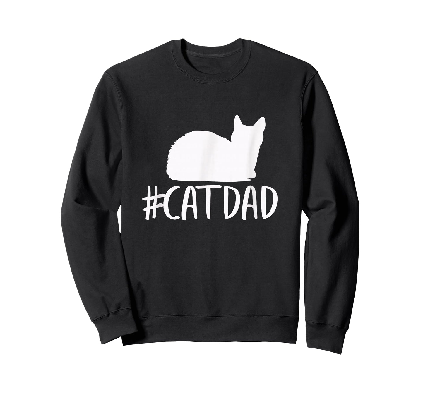 #CatDad Shirt - Funny Hashtag Cat Dad Shirt T-Shirt