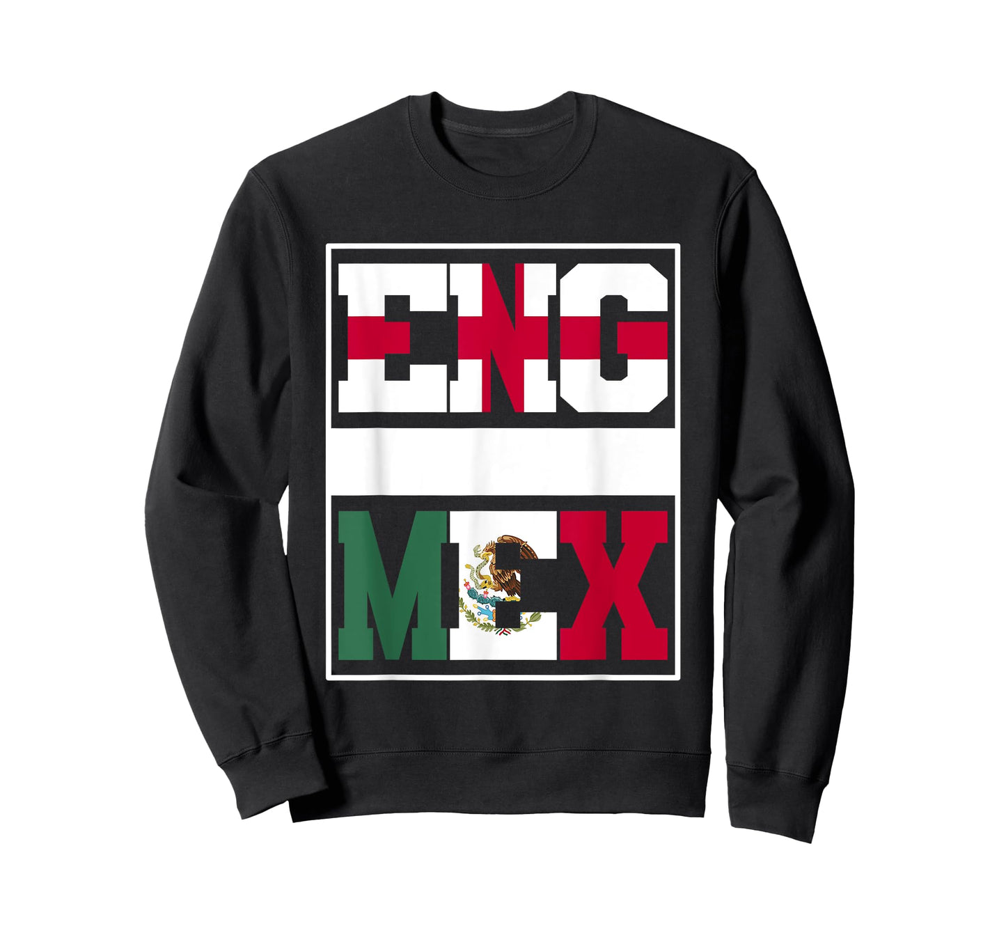Half English half Mexican Mix Heritage England Mexico Roots T-Shirt