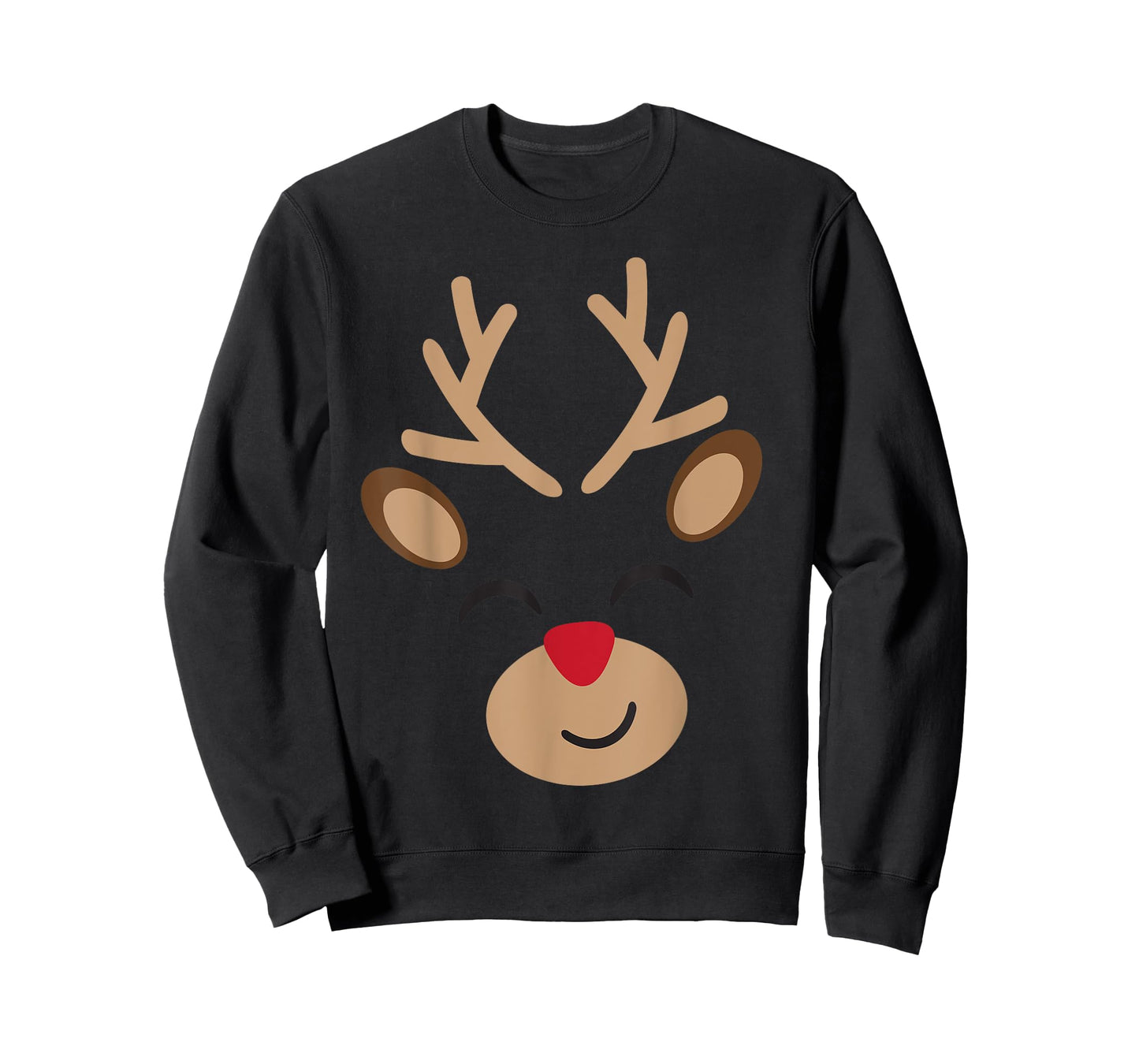 Adorable Reindeer Holiday Graphic - Festive Christmas Design T-Shirt