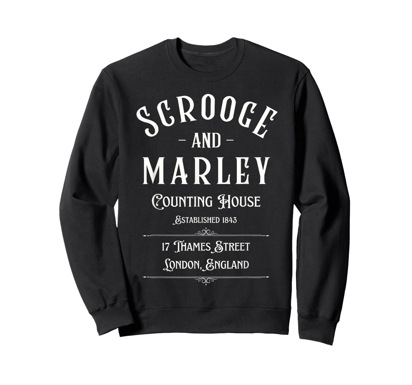 A Christmas Carol Scrooge and Marley Literature T-Shirt