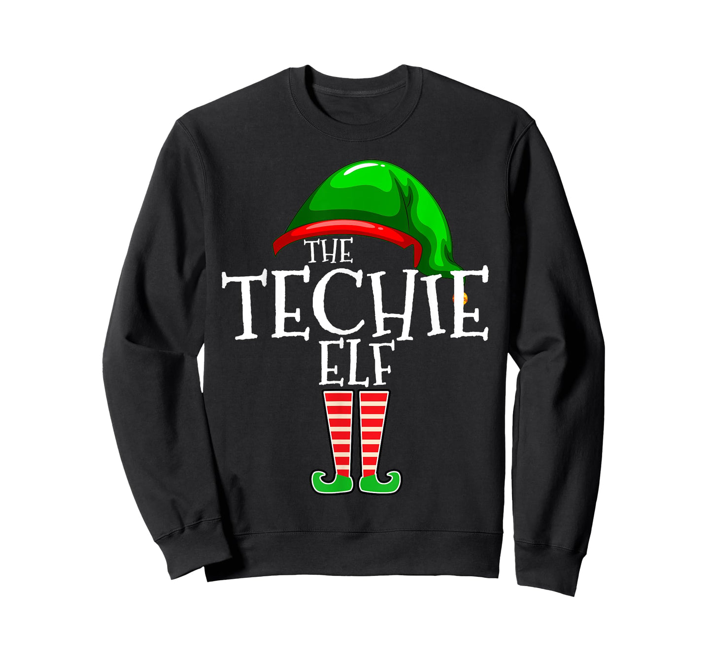 The Techie Elf Family Matching Group Christmas T-Shirt