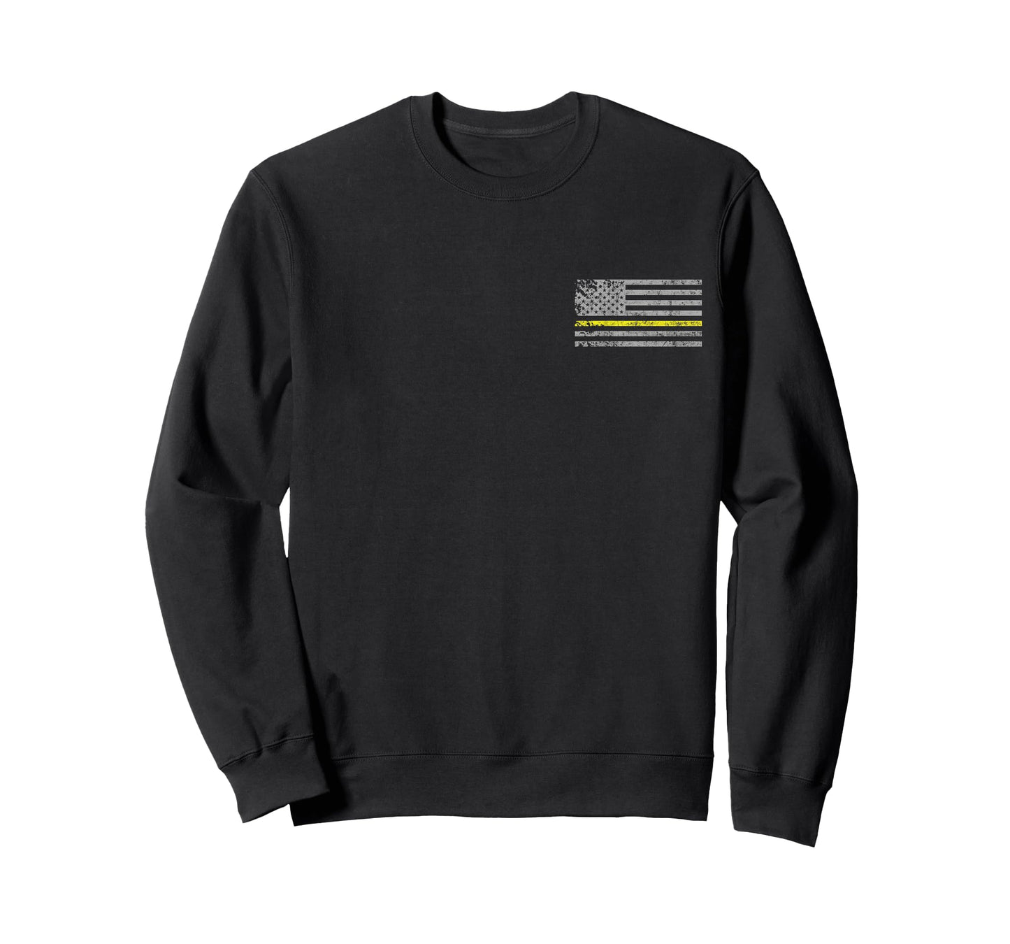 Thin Yellow Line American Flag Emergency Dispatcher T-Shirt