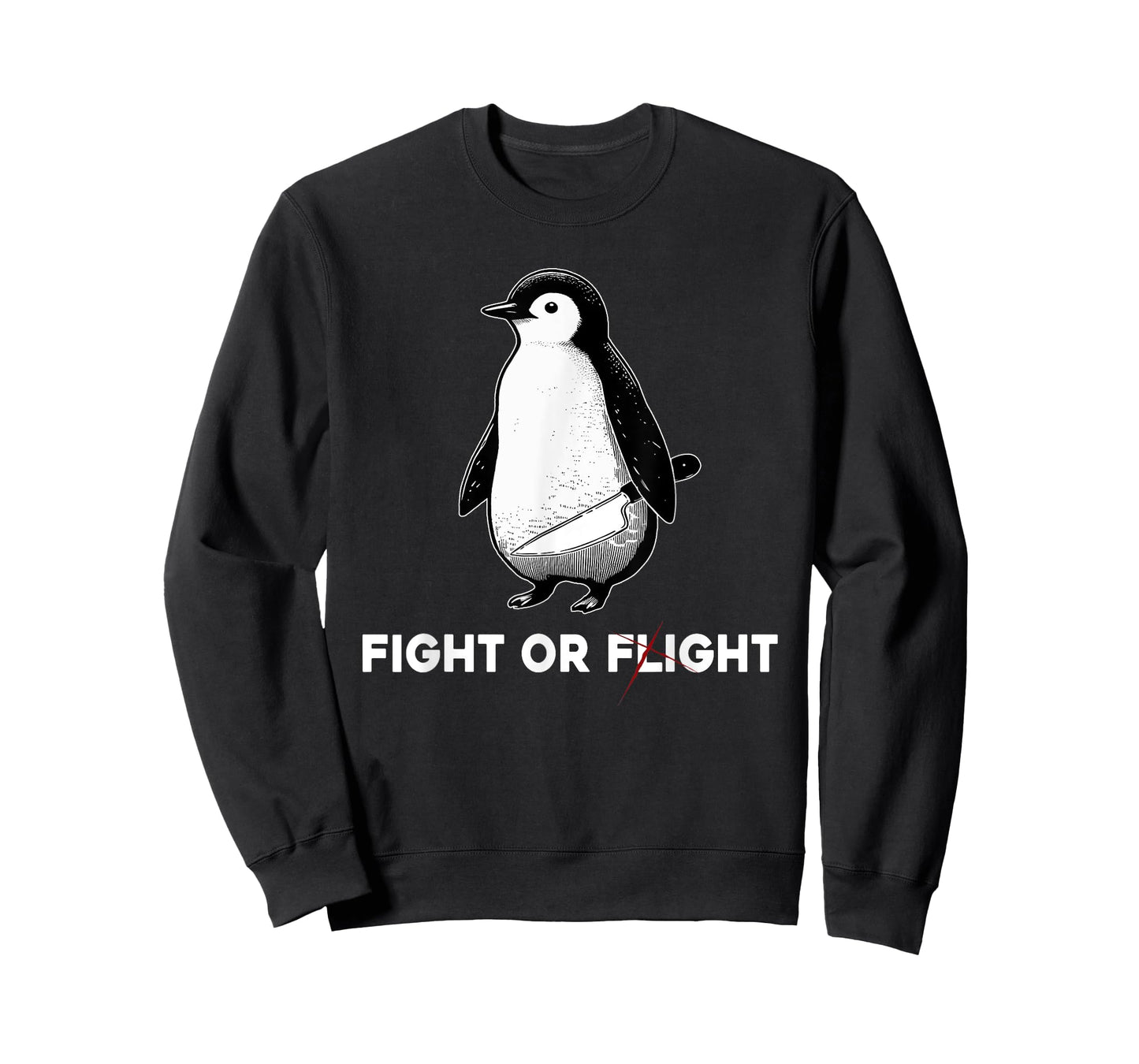 Cute Penguins Classic Fights Funny Animal Lovers Or Flight T-Shirt