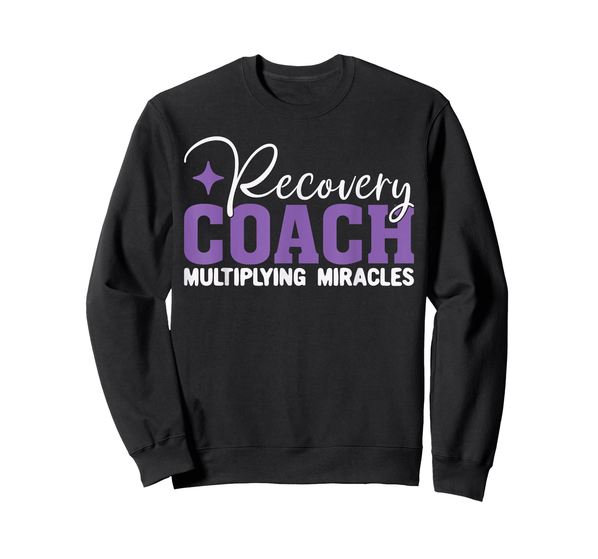 Recovery Sobriety Recovery Coach Multiplying Miracles T-Shirt