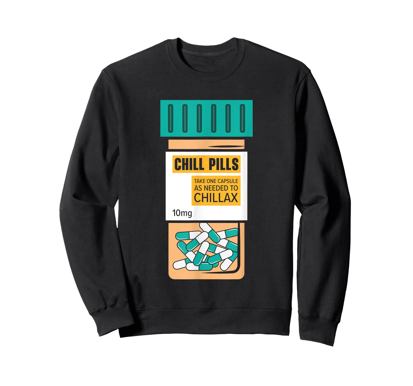Chill Pills Medical Relax Nursing Medicine Funny Nurse T-Shirt