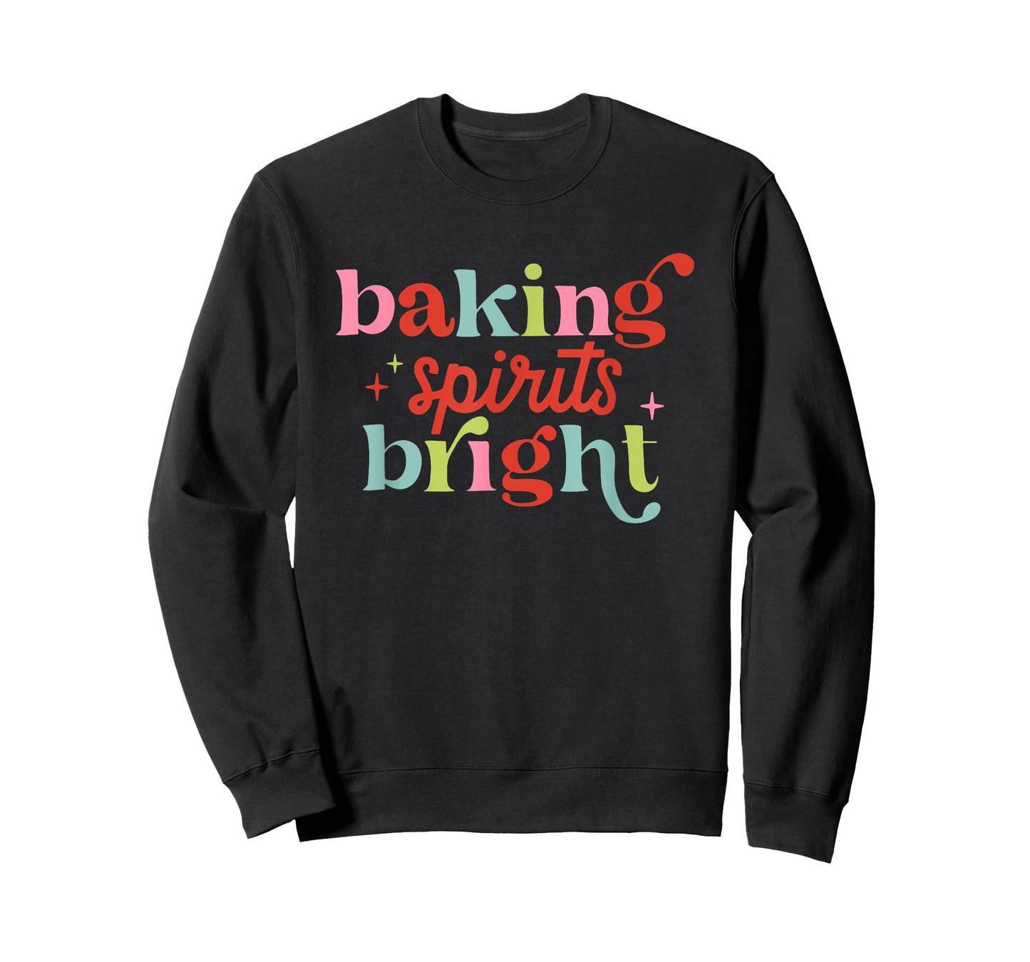 Baking Spirits Bright, Christmas Baking Crew T-Shirt