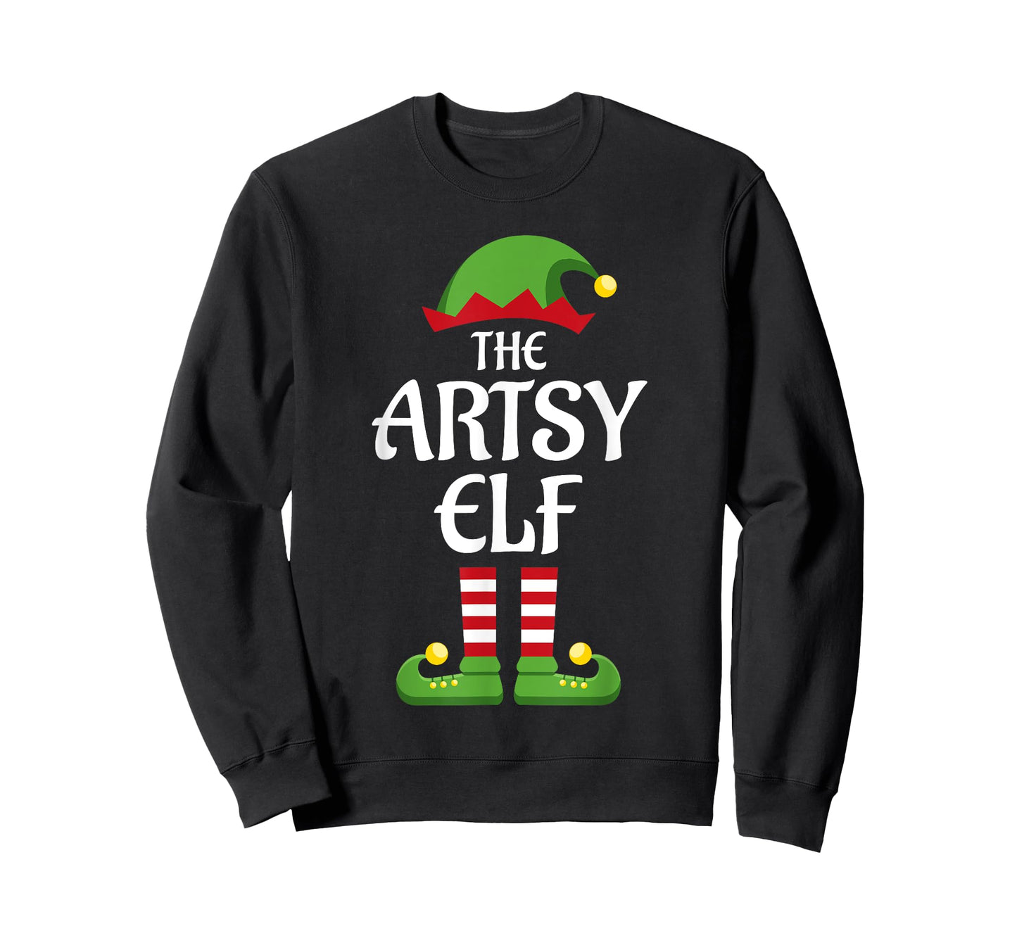 Artsy Elf Family Matching Group Christmas T-Shirt