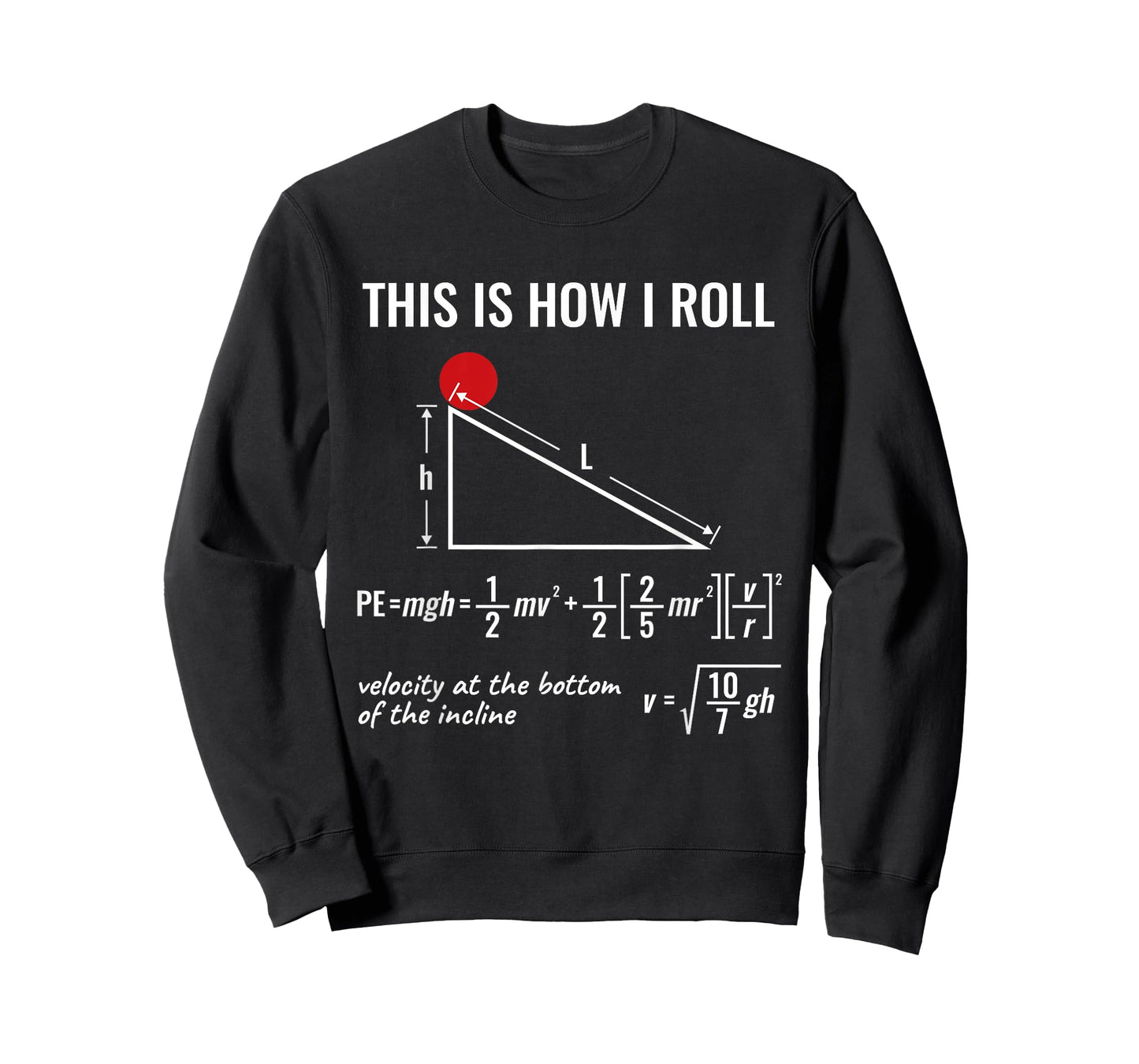 Physics Equation, Funny, This is How I Roll, Physicist T-Shirt