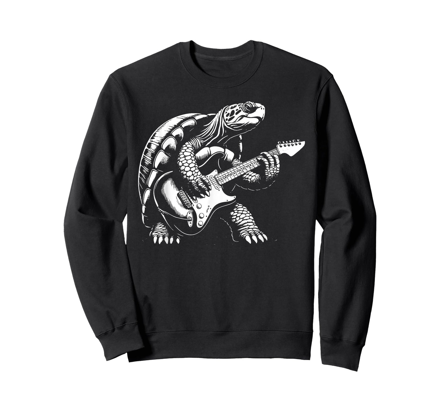 Bassist Turtle Playing Bass Guitar Shirt Men Playing Guitar T-Shirt