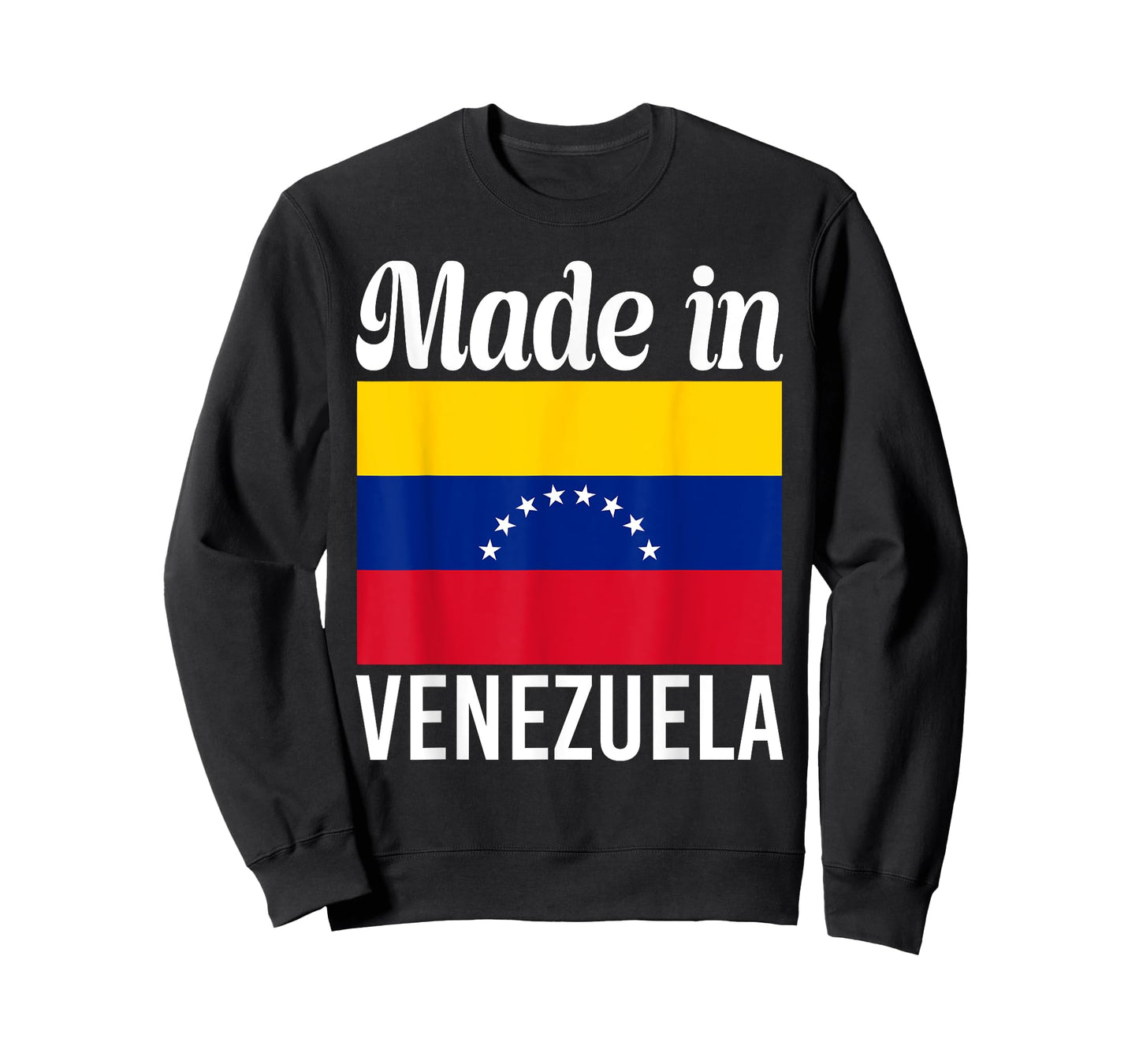 Caracas Venezuela Flag Men Women Gift Made In Venezuela T-Shirt