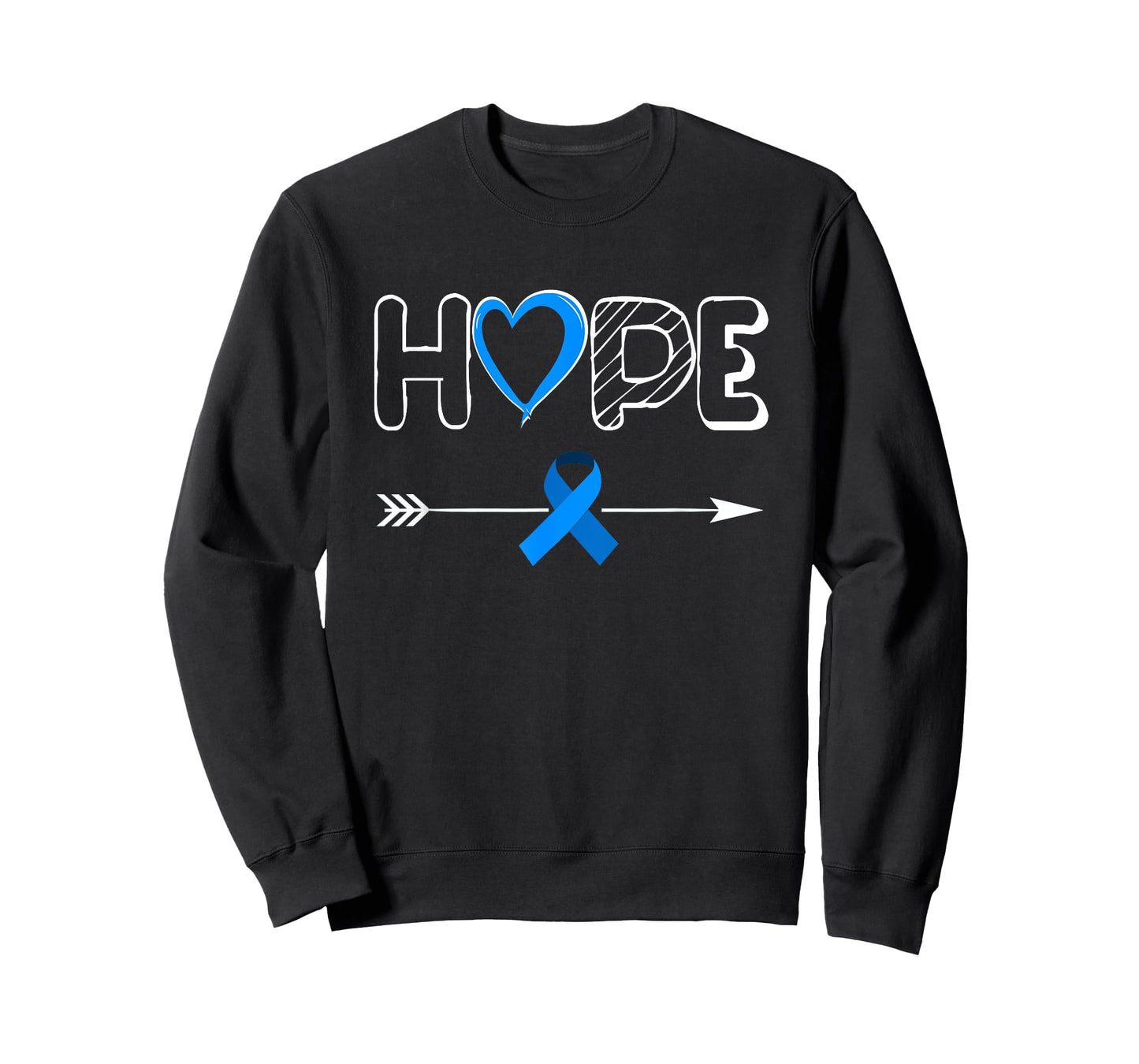 Child Abuse Awareness Shirts Hope Blue Ribbon Shirt T-Shirt