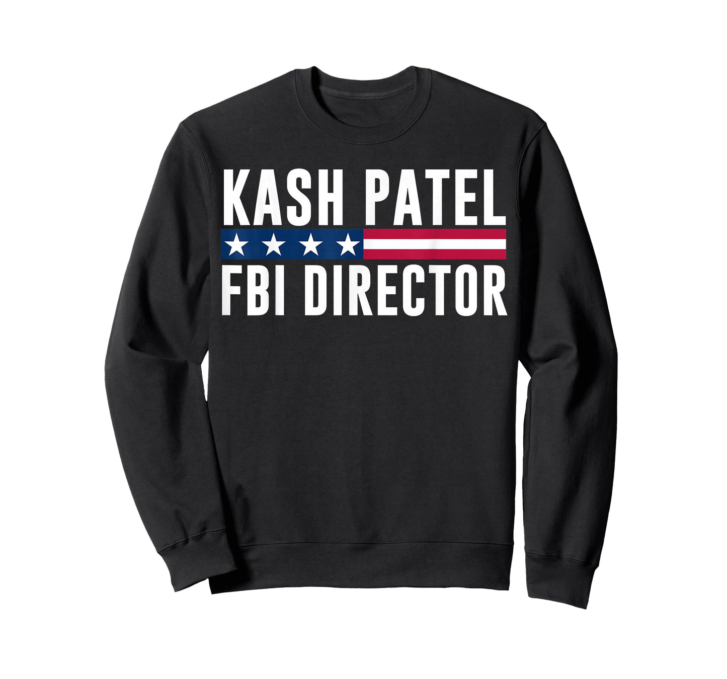 Kash Patel FBI Director Patriotic American Flag T-Shirt