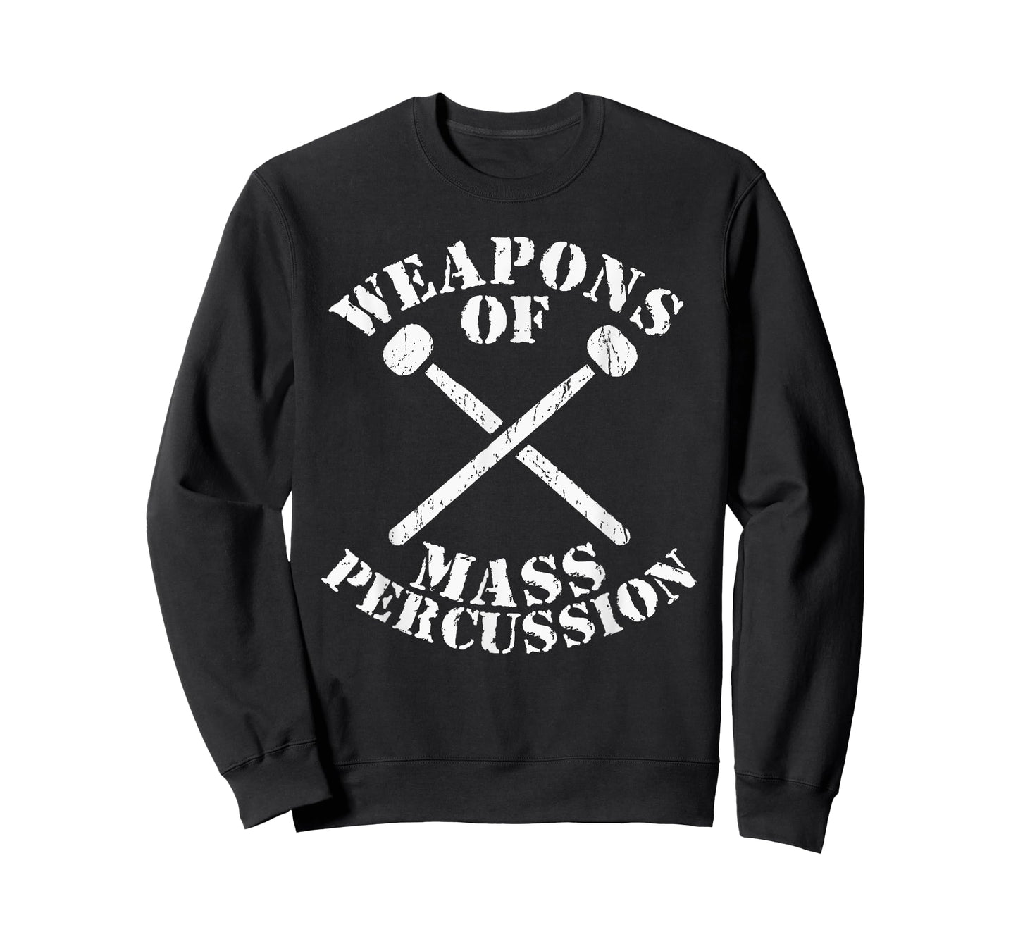 Weapons Of Mass Percussion Funny Drummer Pun Gift T-Shirt T-Shirt
