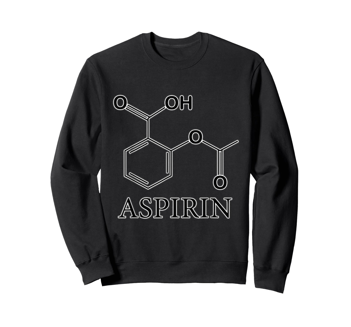 Aspirin Formula Shaped T-Shirt