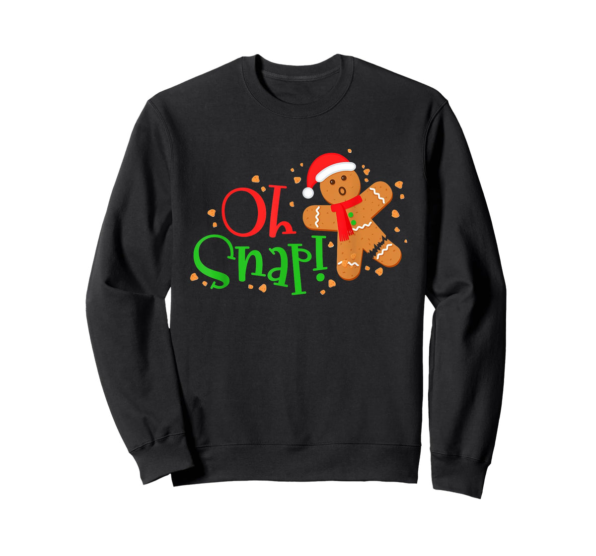Gingerbread Christmas Oh Snap! Baking Baker Holiday T-Shirt
