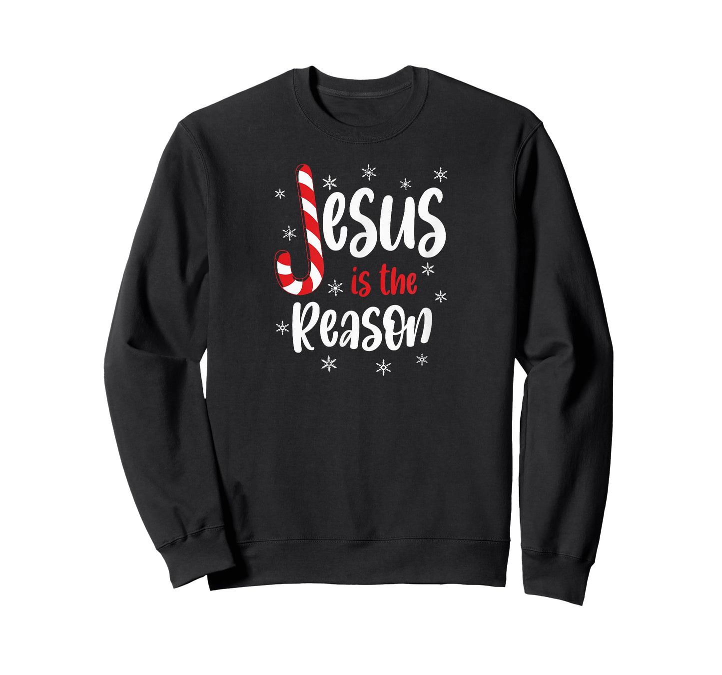 Christian Jesus Is The Reason Candy Cane Religious T-Shirt