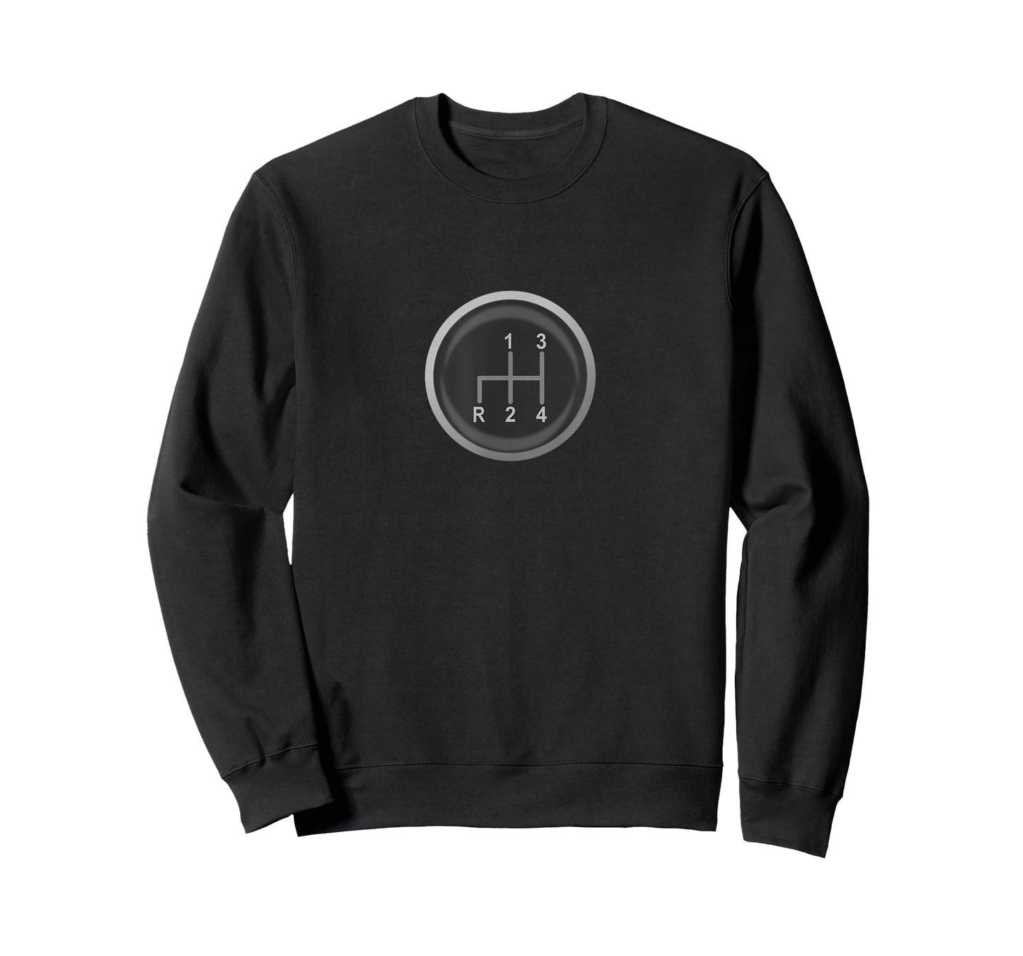 4 Speed Manual Transmission Shift Pattern T-shirt Car Buff T-Shirt