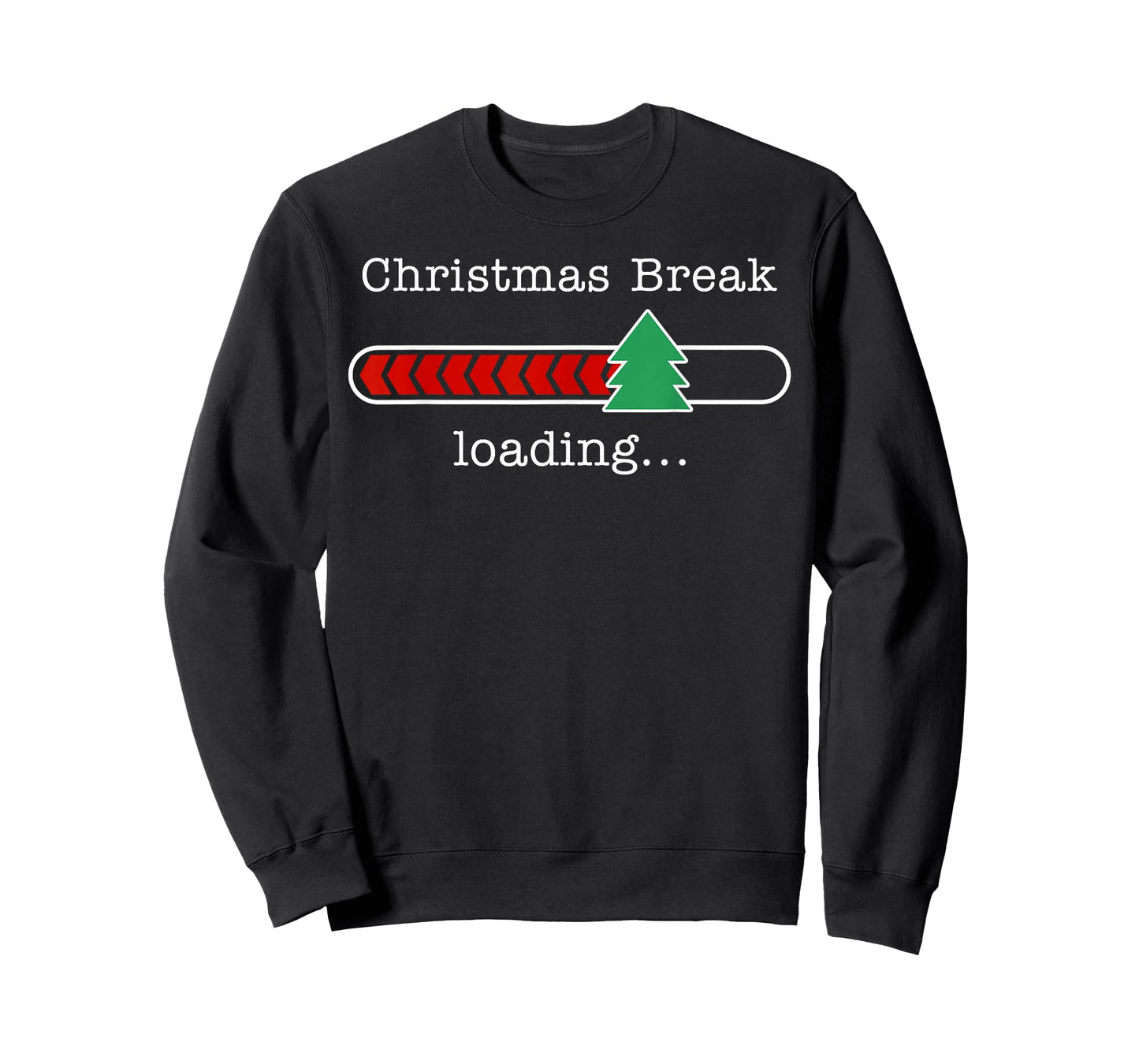 Christmas Break Loading Funny Xmas Holiday Teachers Women T-Shirt