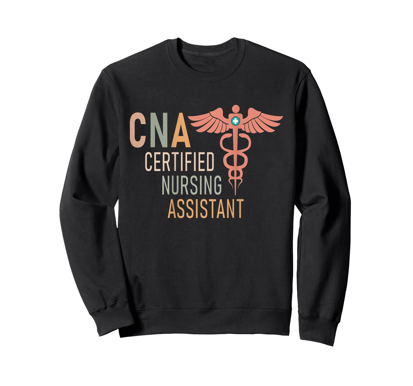 Certified Nursing Assistant Nurse Assistant Aide CNA Back Of T-Shirt