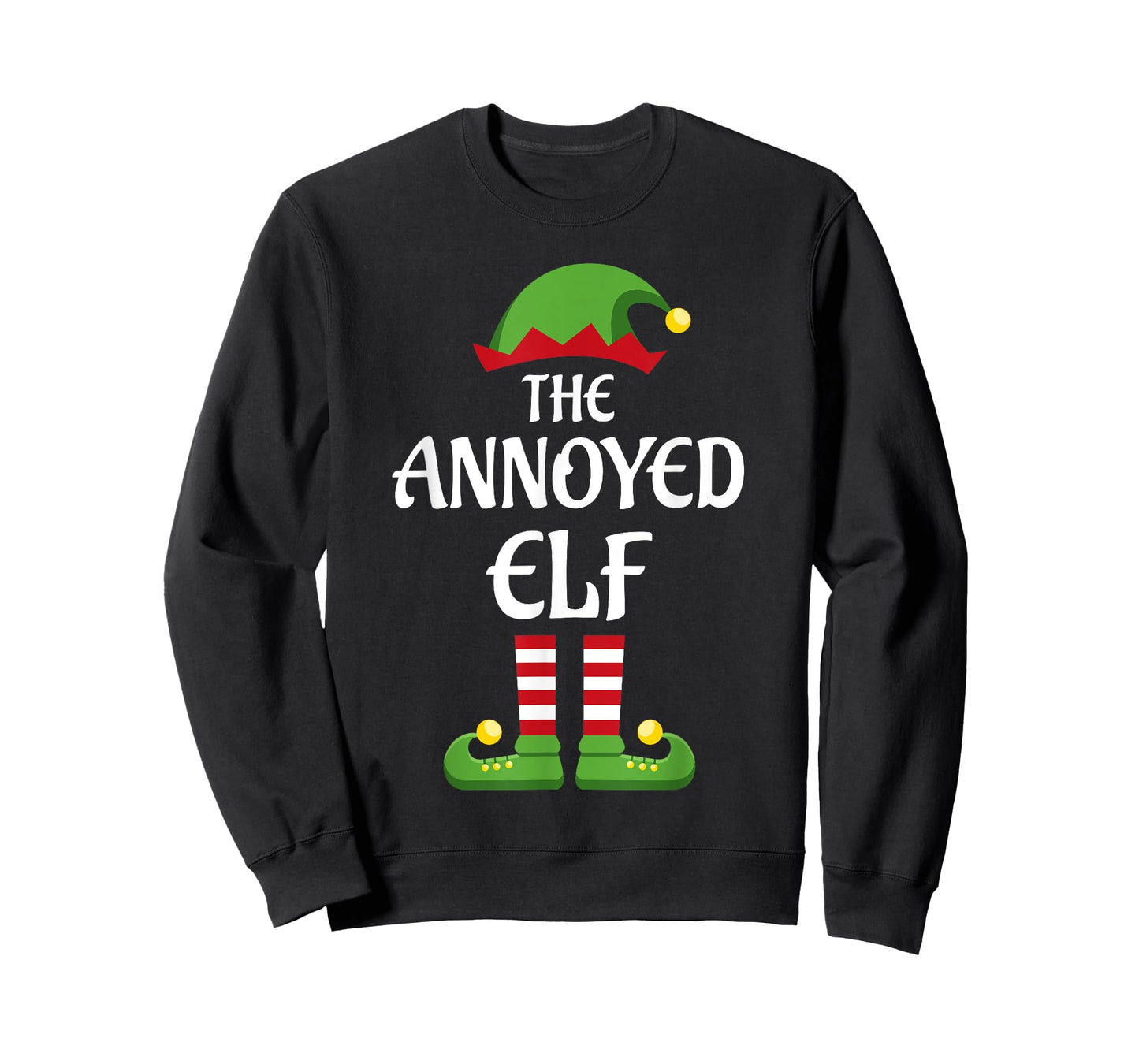 Annoyed Elf Family Matching Group Christmas T-Shirt