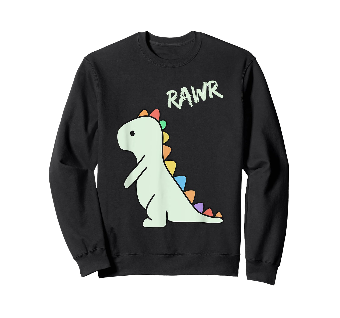 Cute Dino Rawr Dinosaur Roaring Funny Kid Dino Cartoon T-Shirt