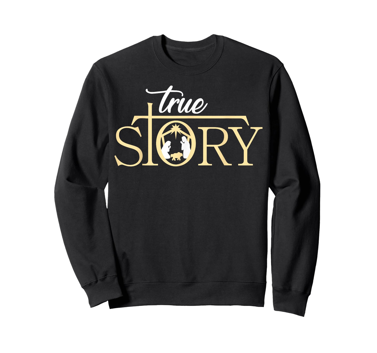 True Story of Jesus Birth Christmas Nativity Christmas T-Shirt