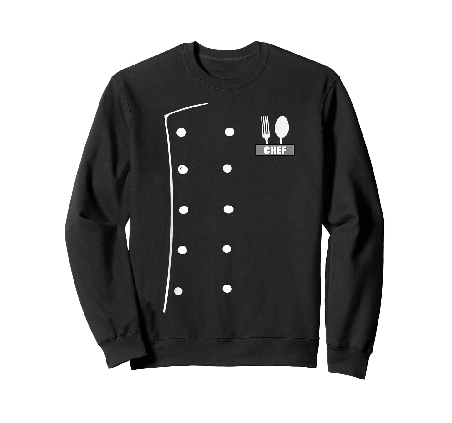 Chef Costume Coat Uniform Funny Cook Jacket for Cooking T-Shirt