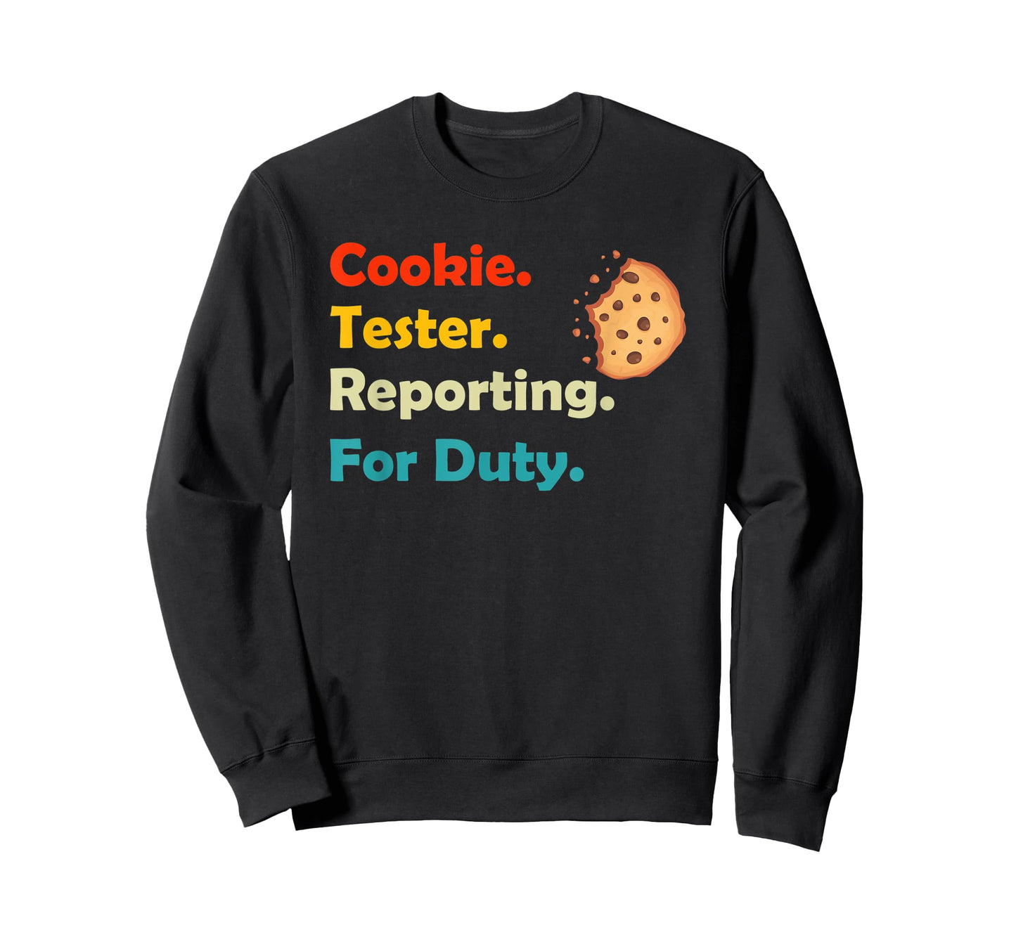 Cookie Tester Reporting for Duty Kids Christmas Baking Gift T-Shirt