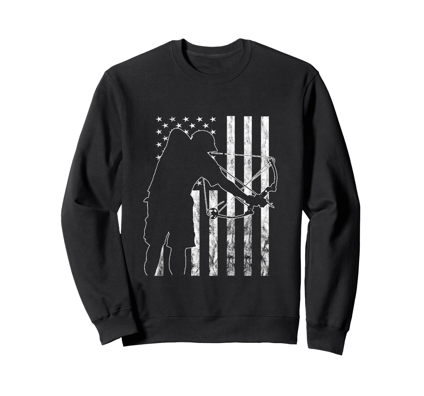 Bowfisher USA Fish Bow Hunter America Hunter Bowfishing T-Shirt