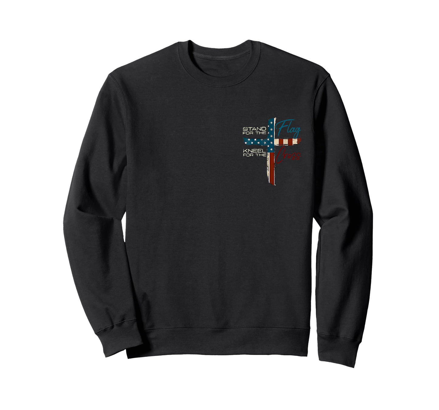 Stand for The Flag Kneel for The Cross T-Shirt