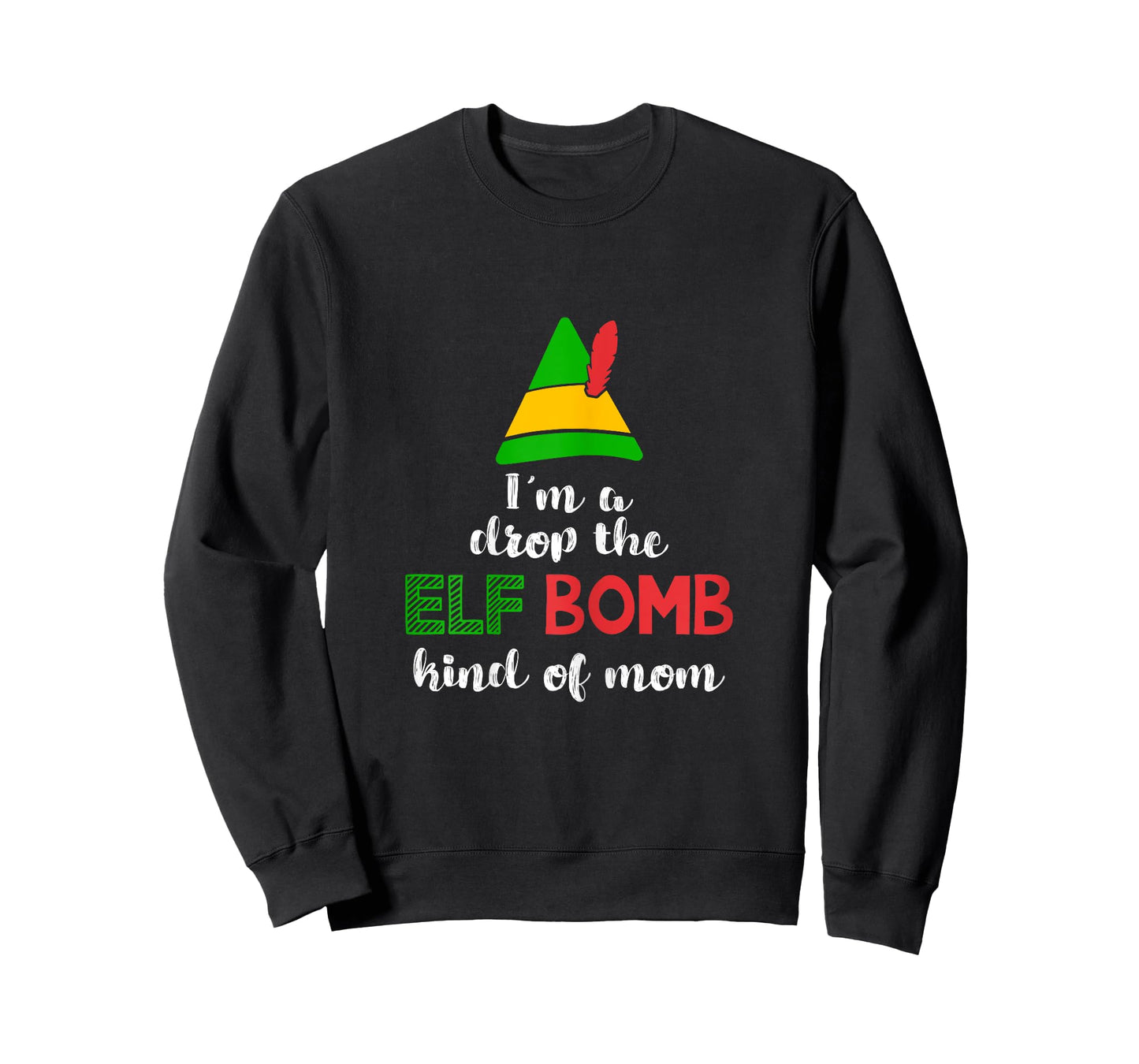Cussing Christmas Tshirt Funny Elf Bomb For Moms Shirt
