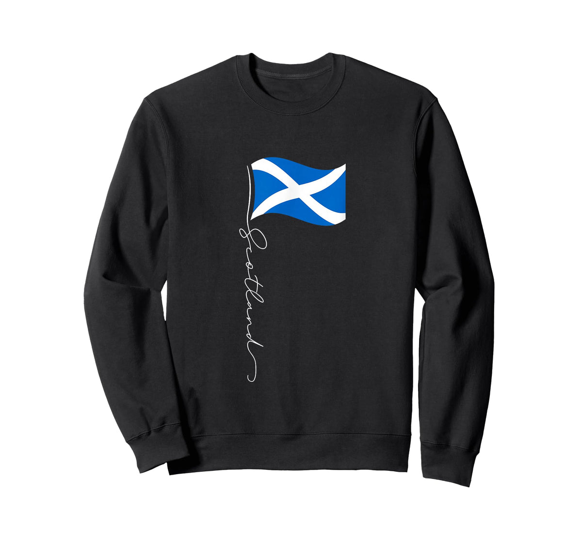 Scotland Signature Flag Pole - Patriotic Scottish Flag T-Shirt