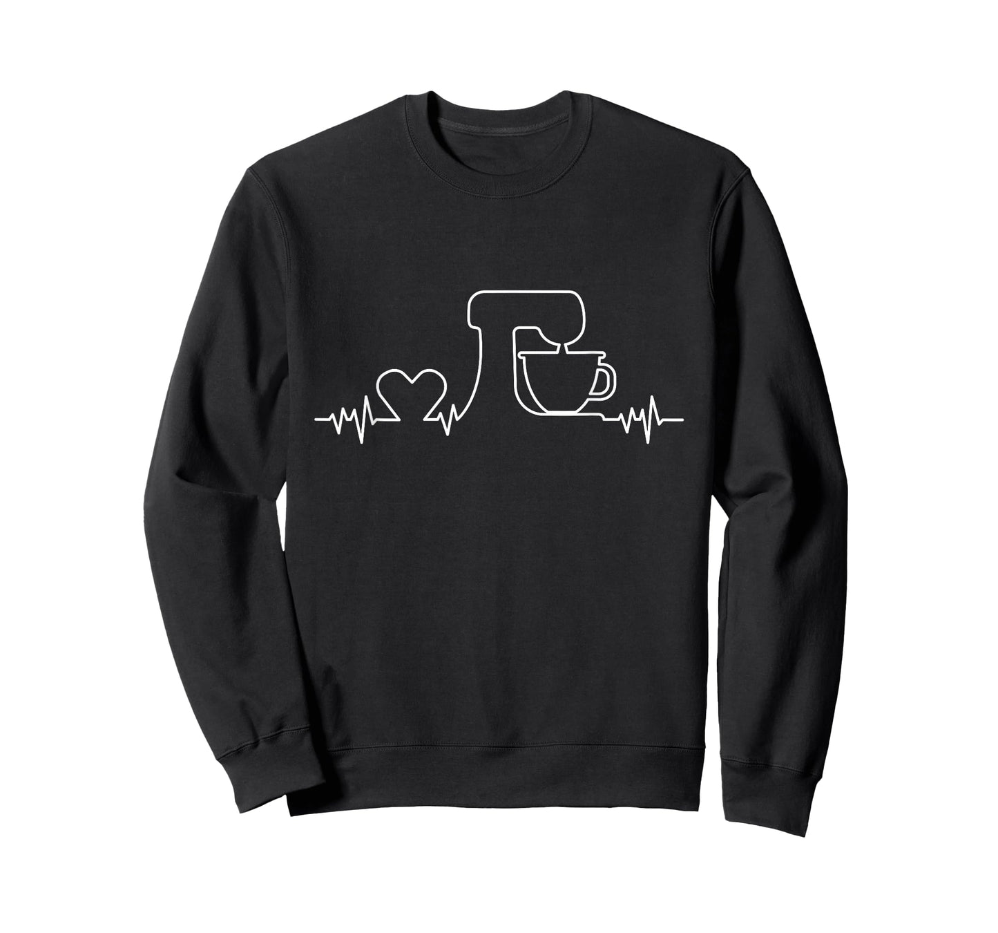 Baking Heartbeat - Funny Pastry Baker - Baking Gift T-Shirt Small