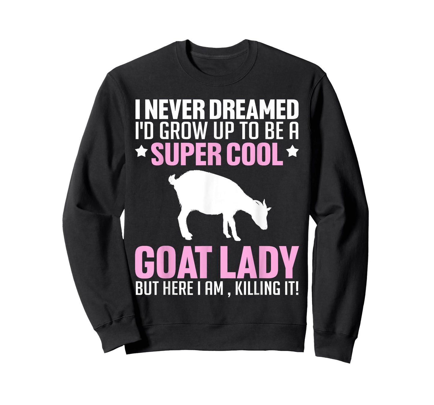 Cute Goat Art For Women Girls Kids Goat Lover Farm Whisperer T-Shirt