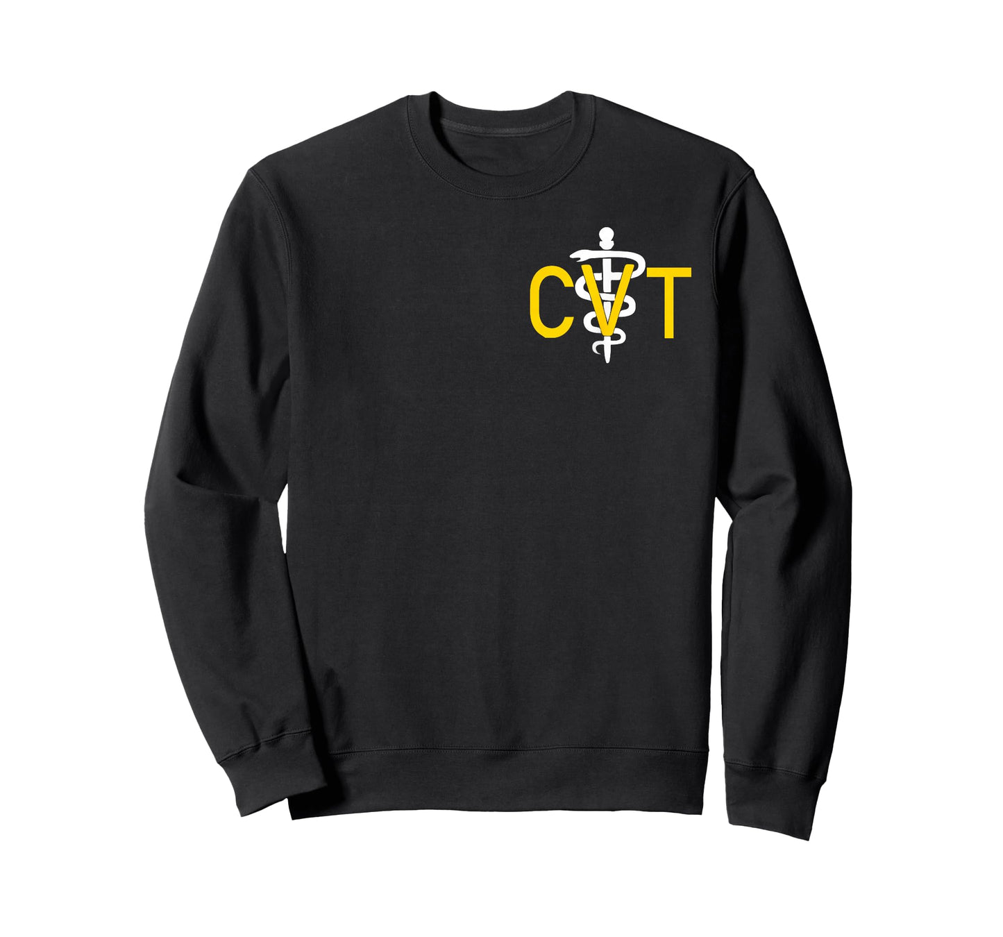 Certified Veterinary Technician CVT Caduceus Pocket Graphic T-Shirt