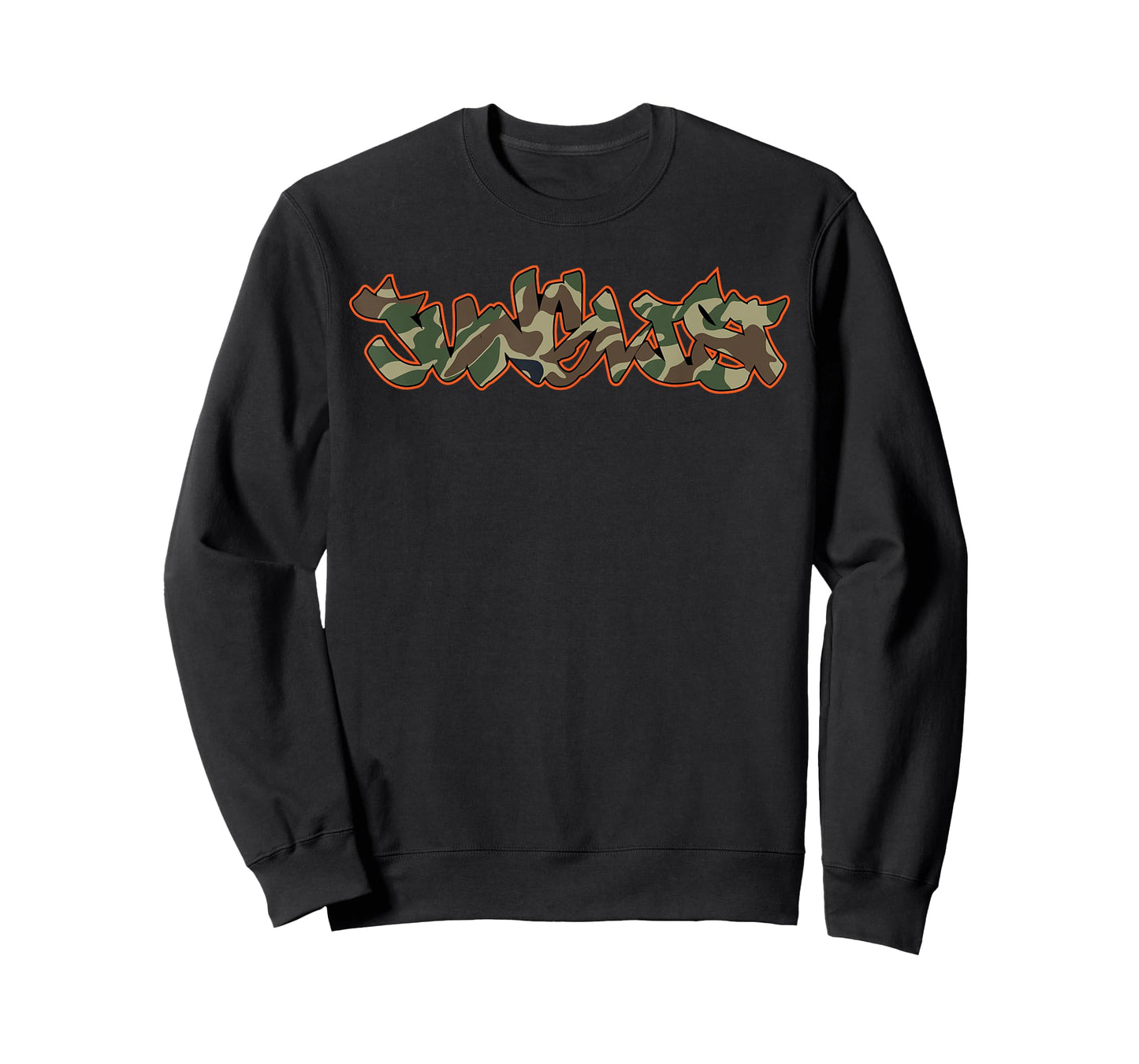 Junglist Camo Graffiti DNB Drum n Bass T-Shirt