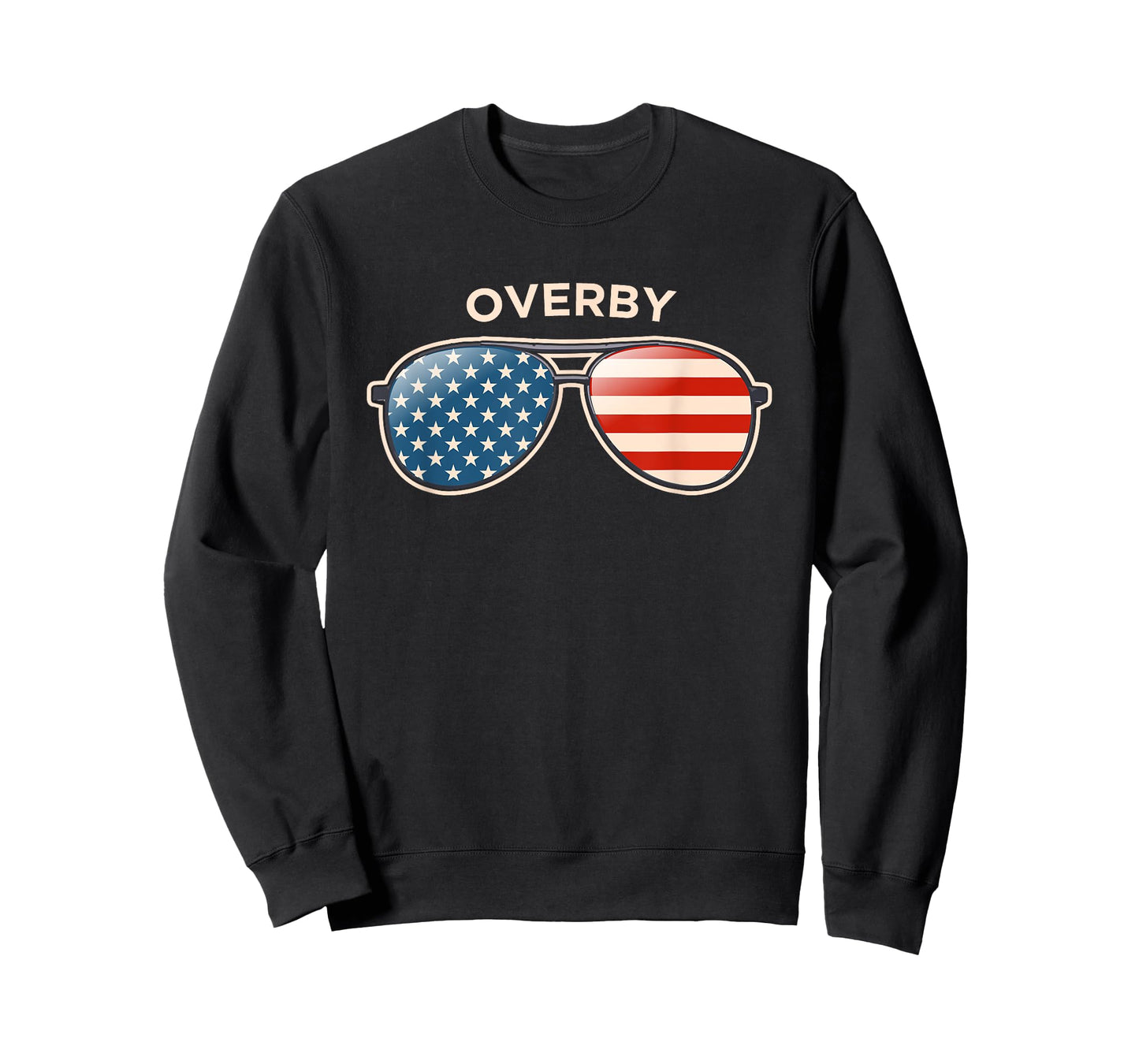 Overby, MS Vintage US Flag Sunglasses T-Shirt