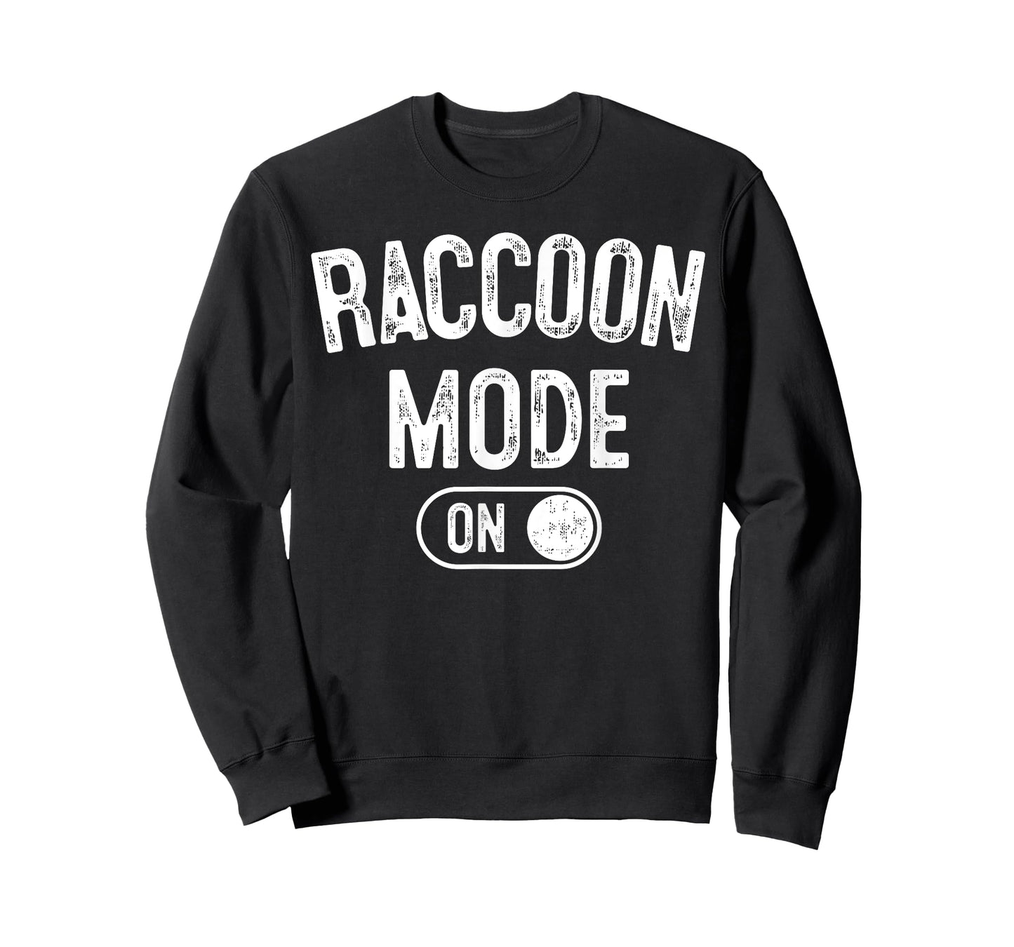 Raccoon Mode On Costume Funny Trash Panda Gift Animal Lover T-Shirt