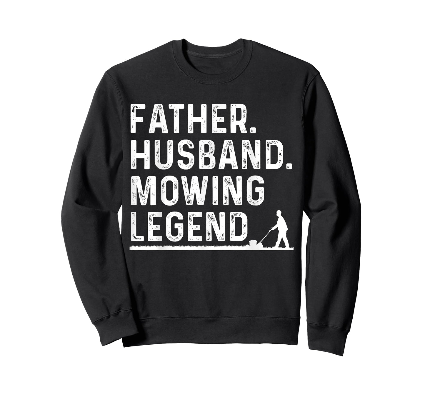 Cool Lawn Mowing For Men Father Lawn Care Gardening Husband T-Shirt