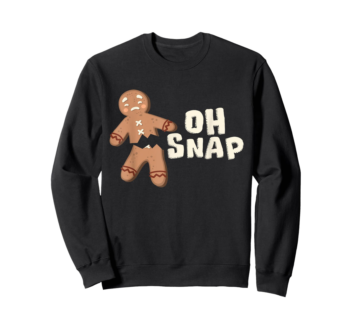 Oh Snap! Funny Broken Gingerbread Man - Christmas Baking T-Shirt